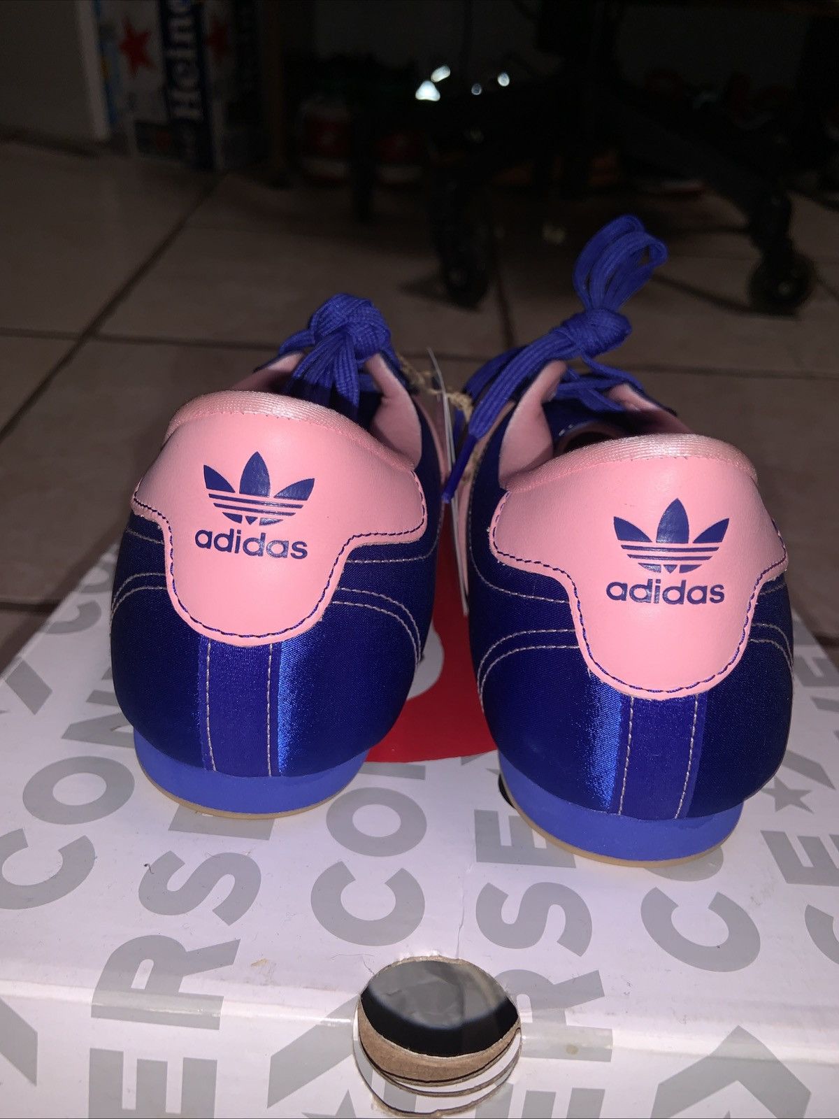 Adidas Women's Adidas Taekwondo Shoes - Size 8 - Pink & Satin Blue Size US 8 / IT 38 - 4 Thumbnail
