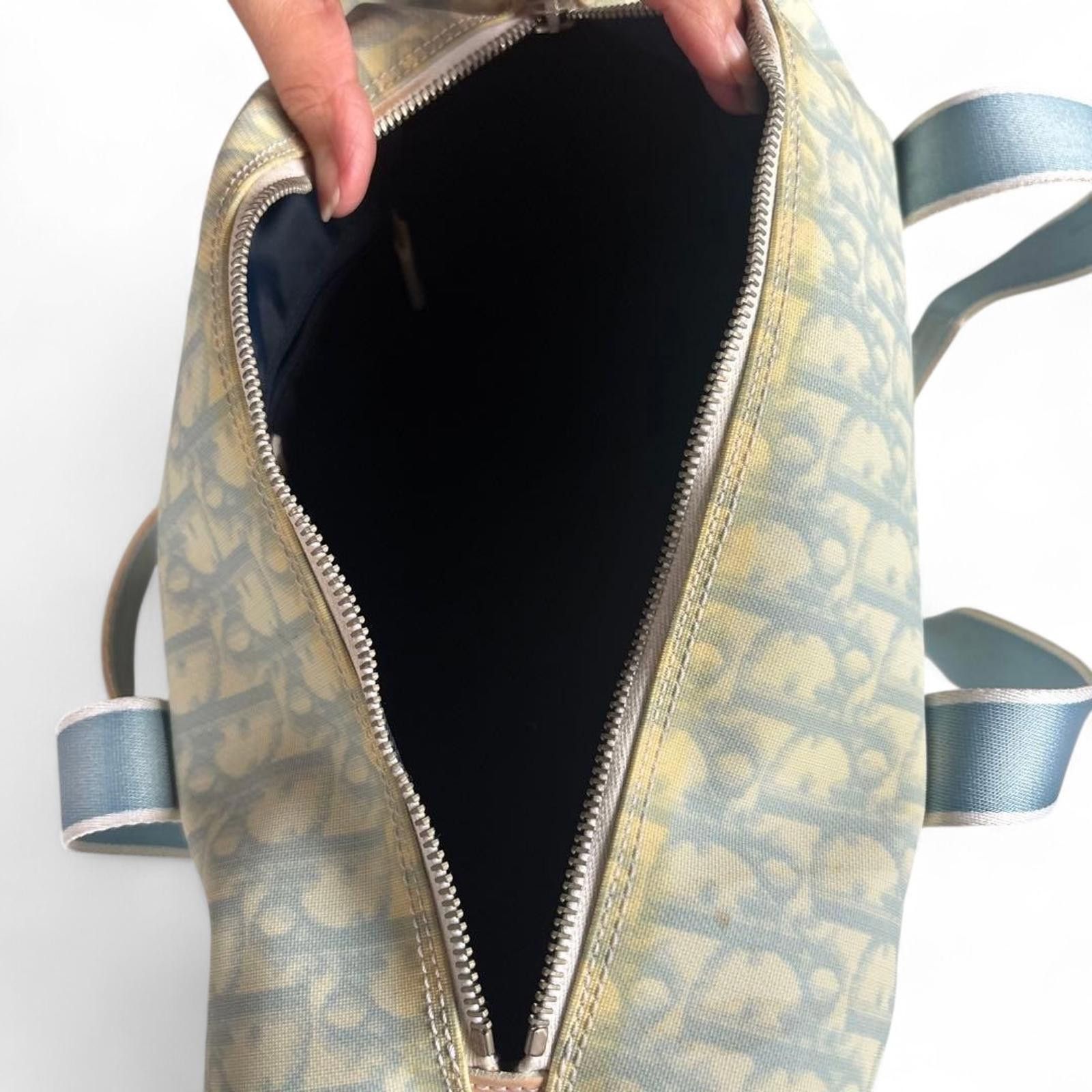Christian Dior Monsieur Dior - Vintage Blue Monogram Travel Bag Size ONE SIZE - 6 Thumbnail