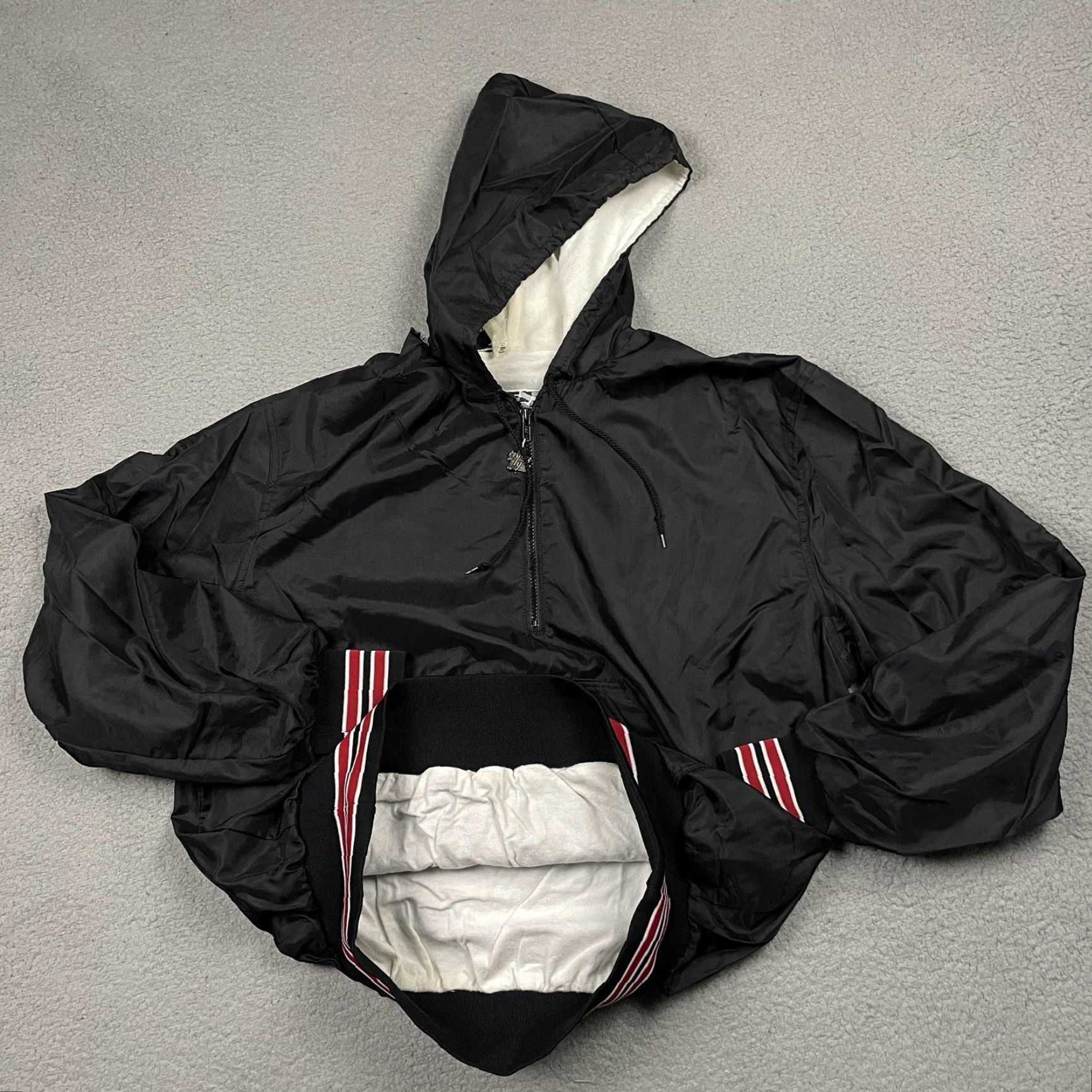 Vintage VINTAGE Westwind Buccaneer Boonton Track Jacket Nylon XL Black Mens Size US XL / EU 56 / 4 - 5 Thumbnail