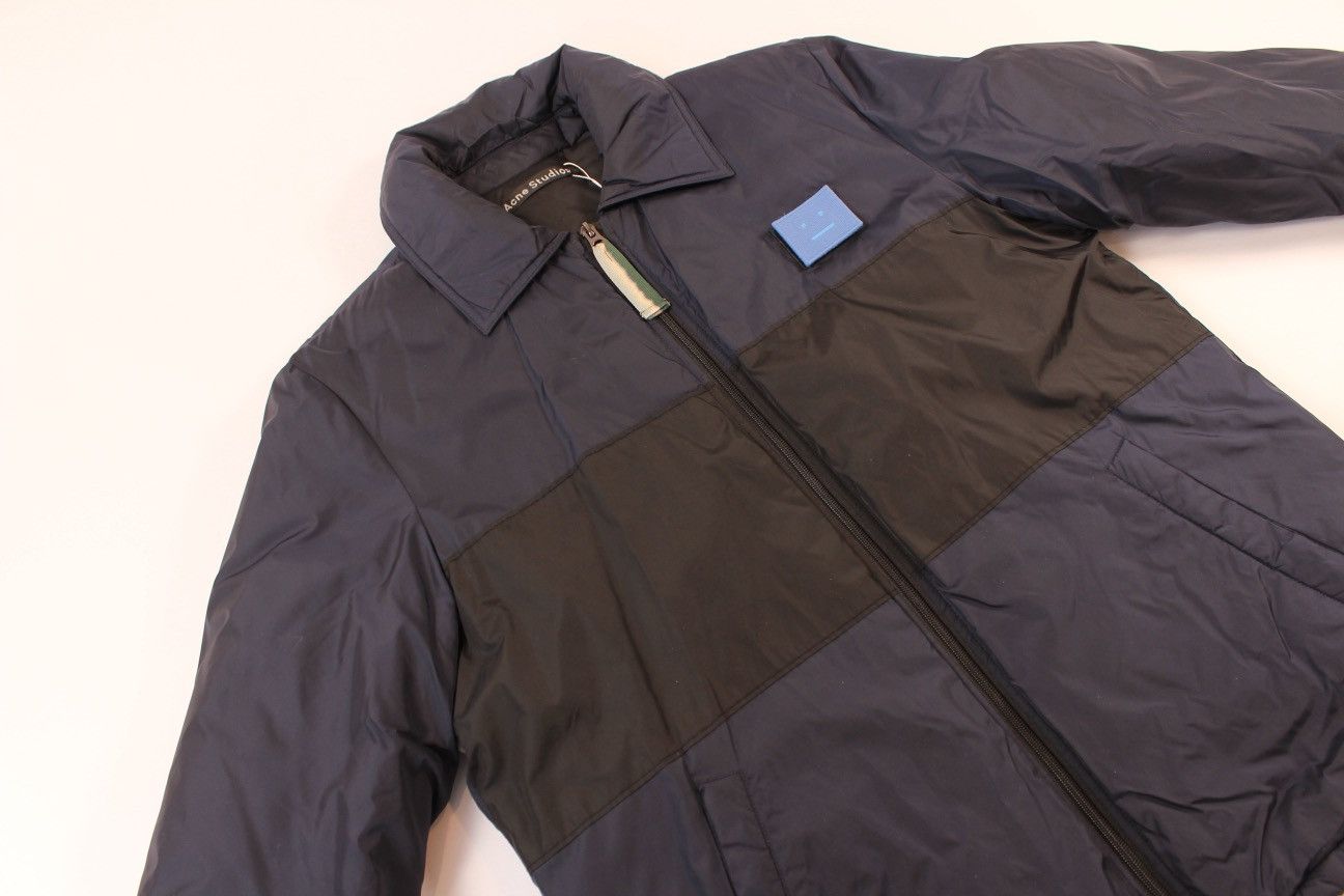 Acne Studios Acne Studios Face Patch Padded Bomber Jacket 'Navy' Size US S / EU 44-46 / 1 - 11 Thumbnail