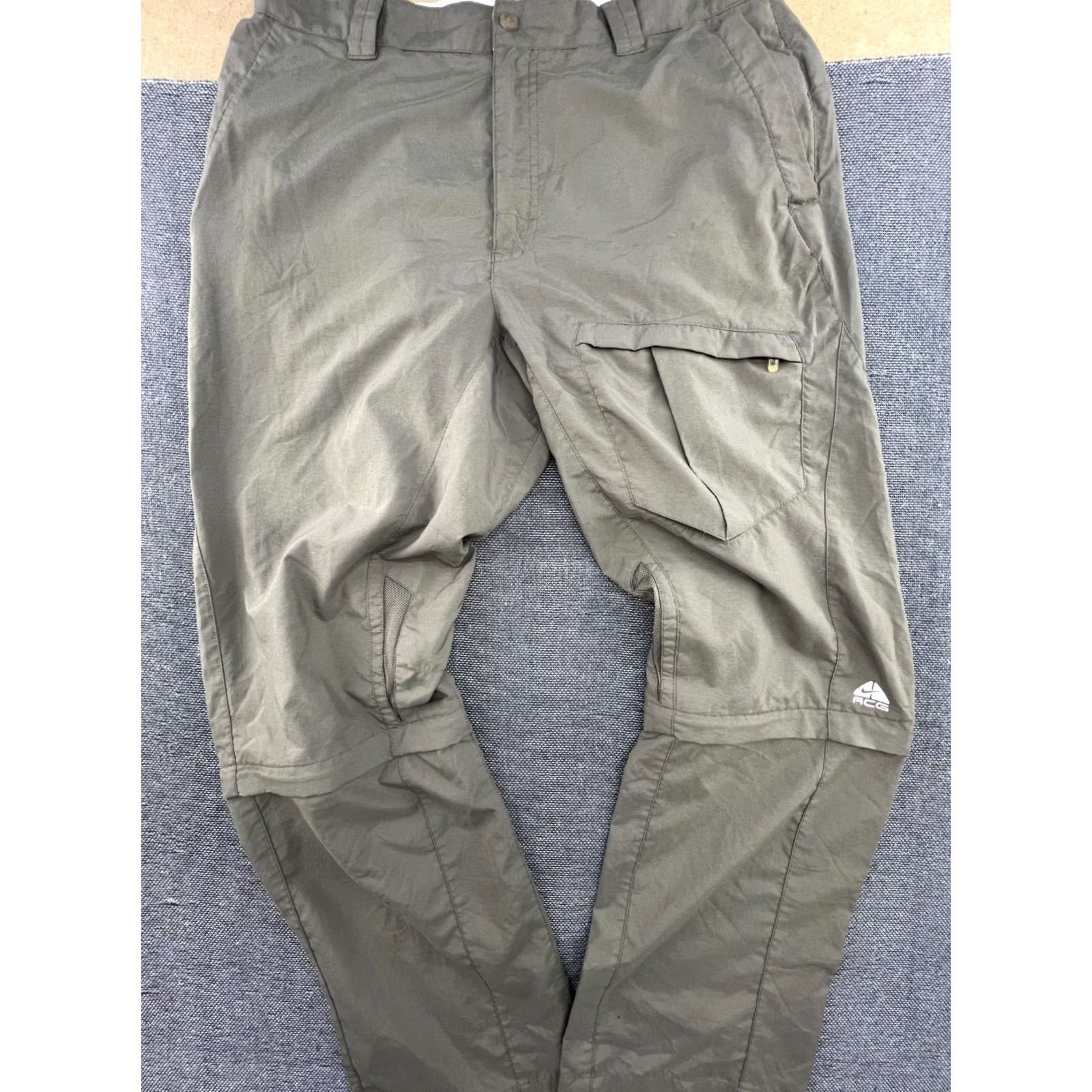 Nike ACG VINTAGE Nike ACG Pants Mens M Beige Transformer Cargo Baggy Size US 31 - 5 Thumbnail
