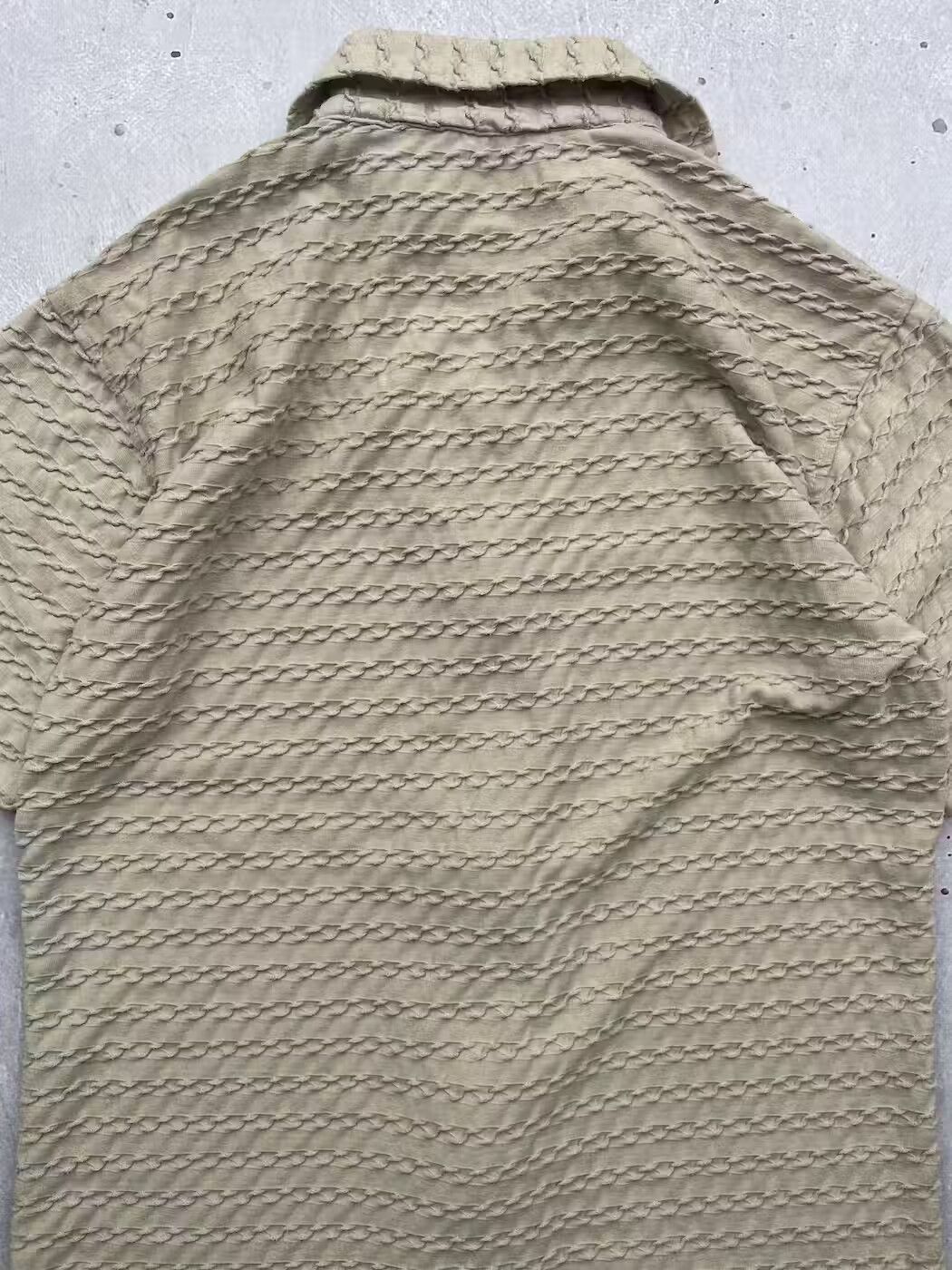 Japanese Brand × Vintage Vintage Full Zipped Polo Tee Size US S / EU 44-46 / 1 - 5 Thumbnail