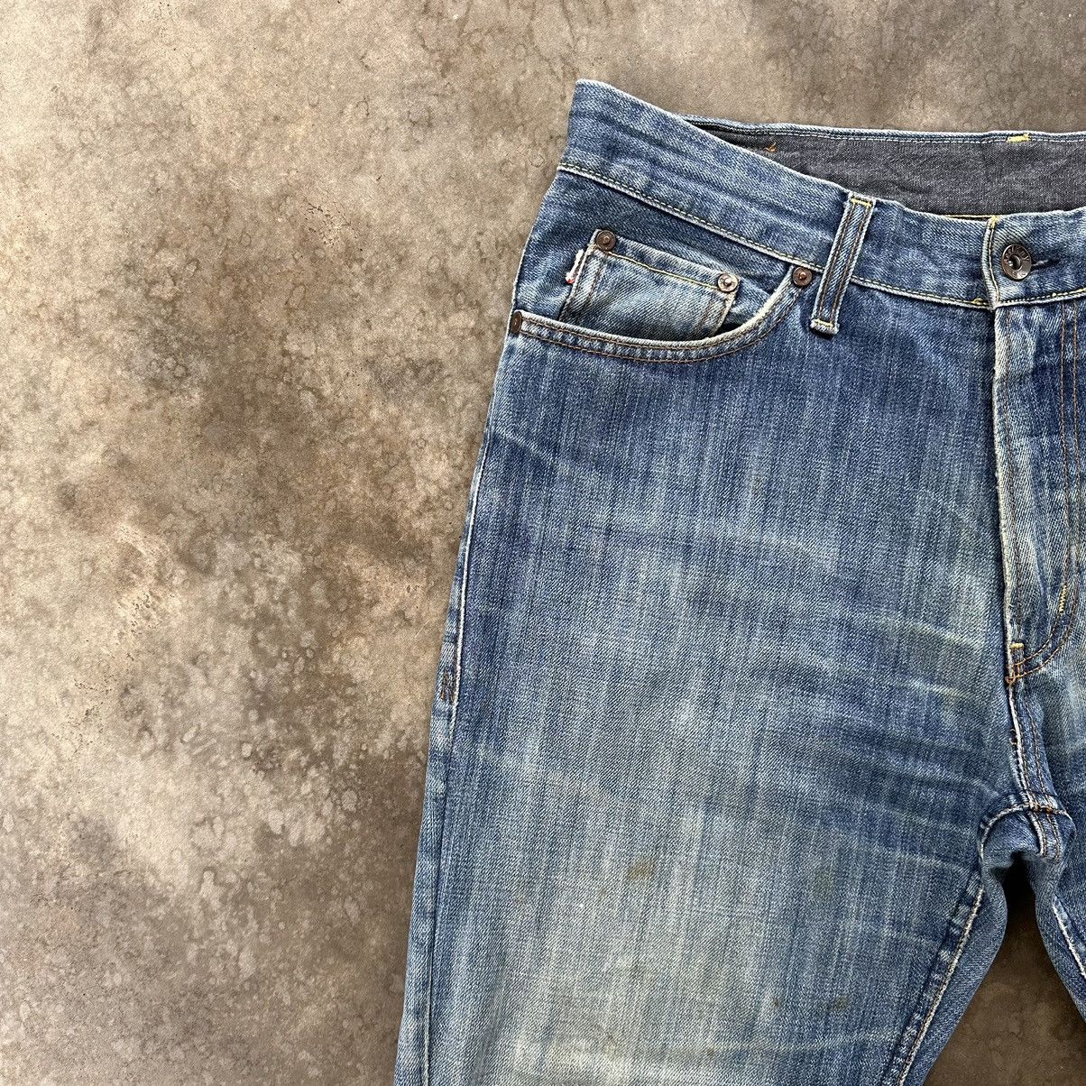 Japanese Brand Vintage SealKay Italy Faded Distressed Denim Jean Pant Size US 33 - 5 Thumbnail