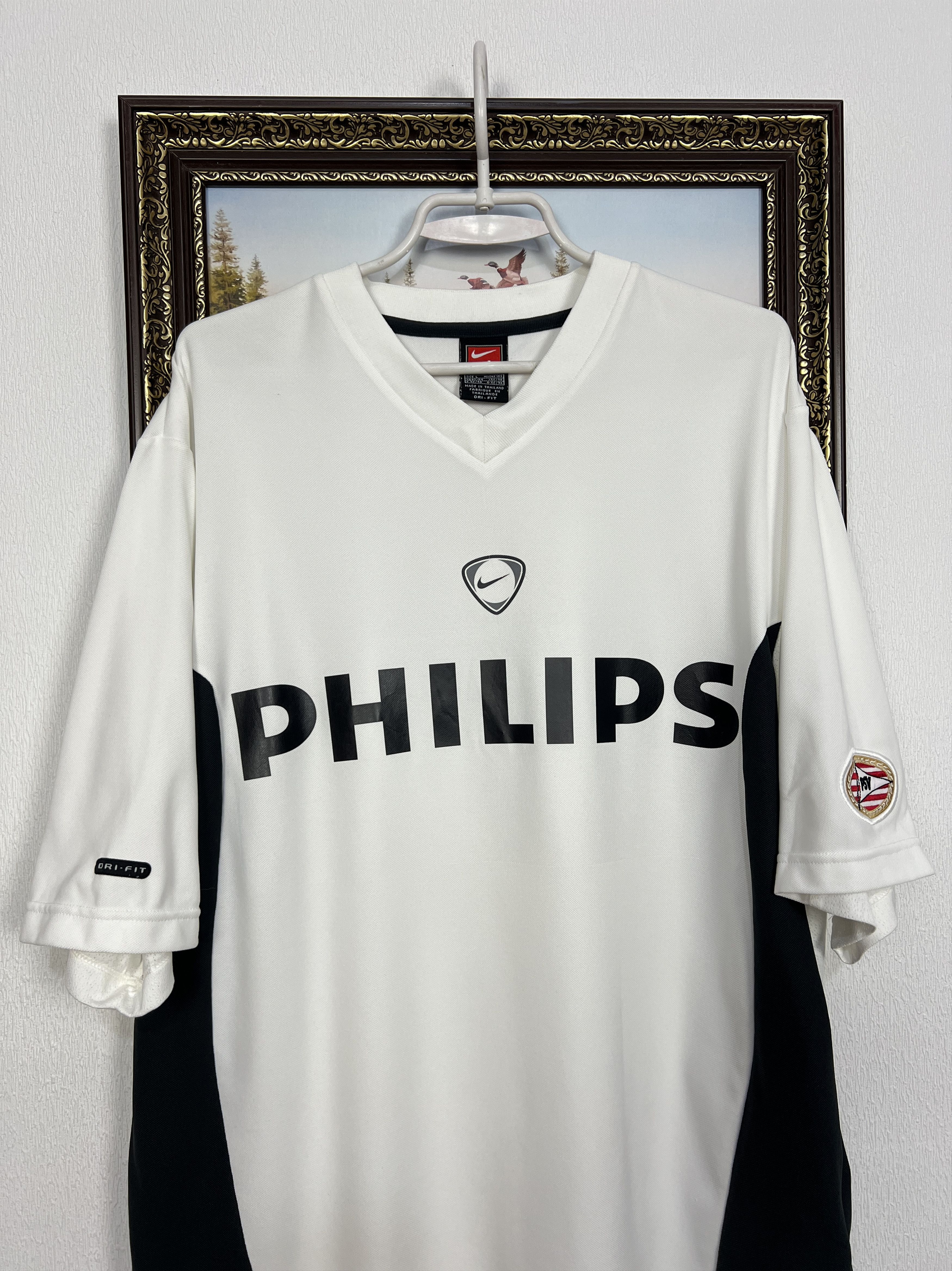 Nike Vintage PSV Eindhoven Football Train Shirt Soccer Jersey Size US L / EU 52-54 / 3 - 2 Thumbnail