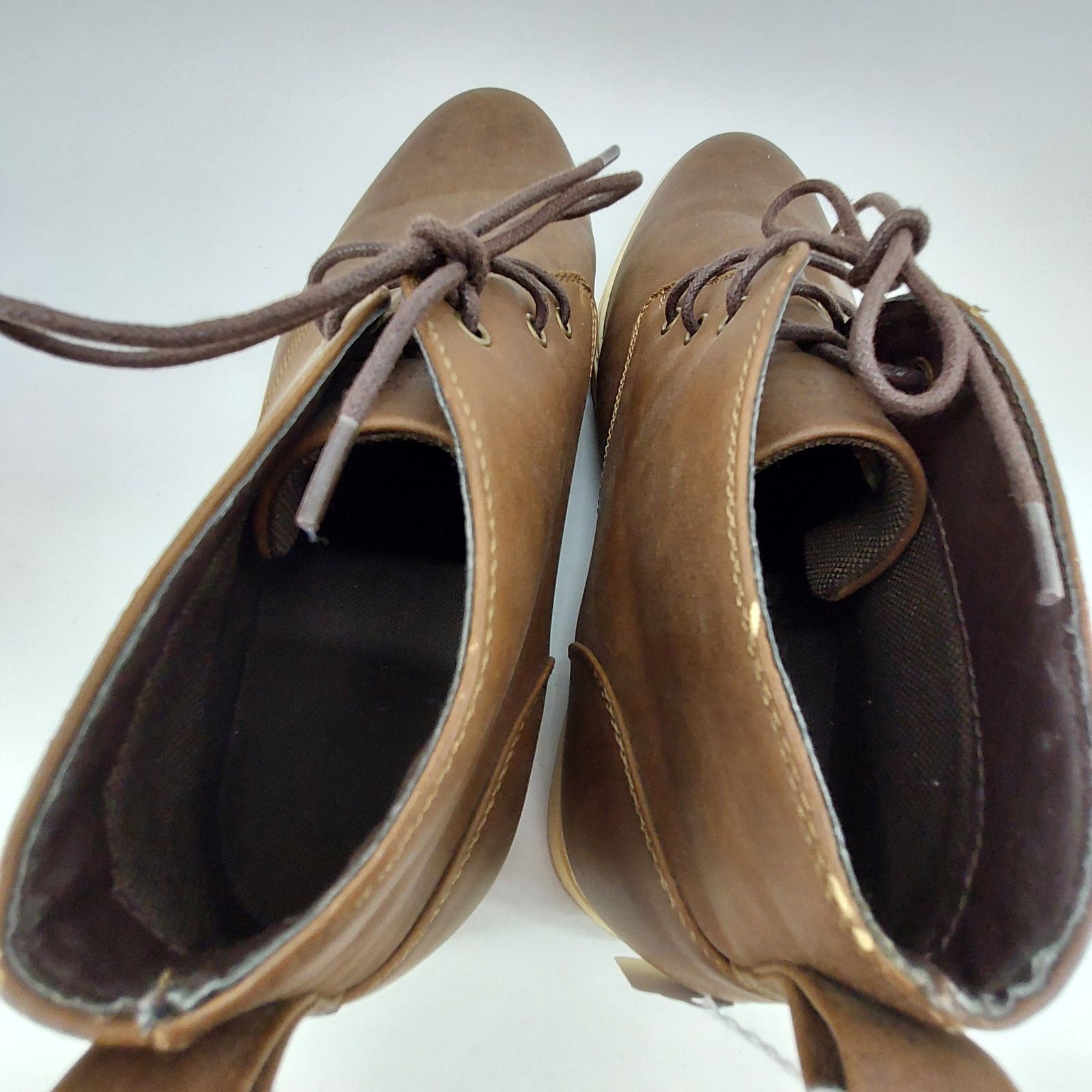 Perry Ellis Perry Ellis Portfolio Men's Brown Lace Up Demi Hi Casual Size US 13 / EU 46 - 9 Thumbnail
