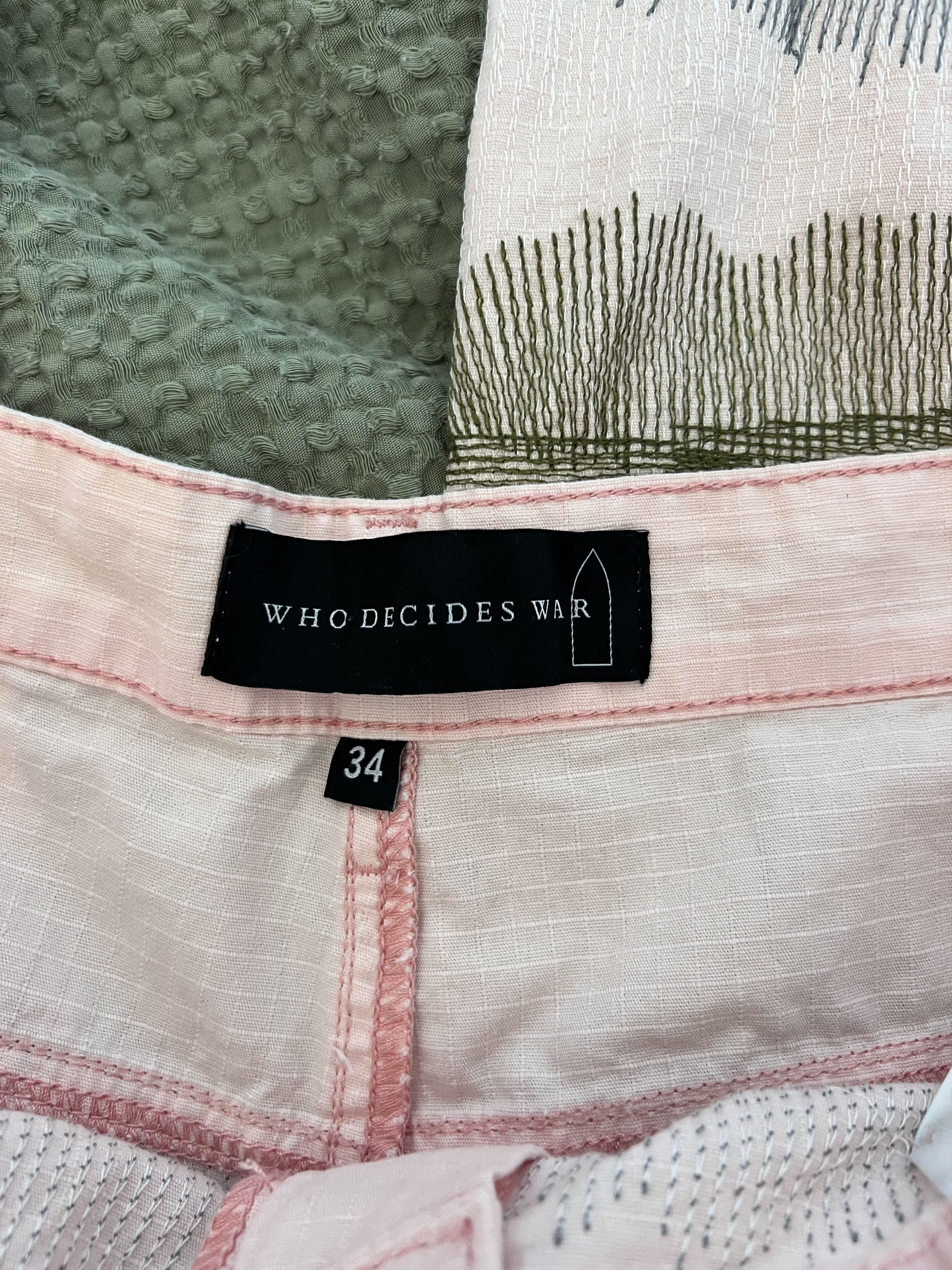 Who Decides War Who Decides War Daring Cargo Pants in Rose Pink Size US 34 / EU 50 - 9 Thumbnail
