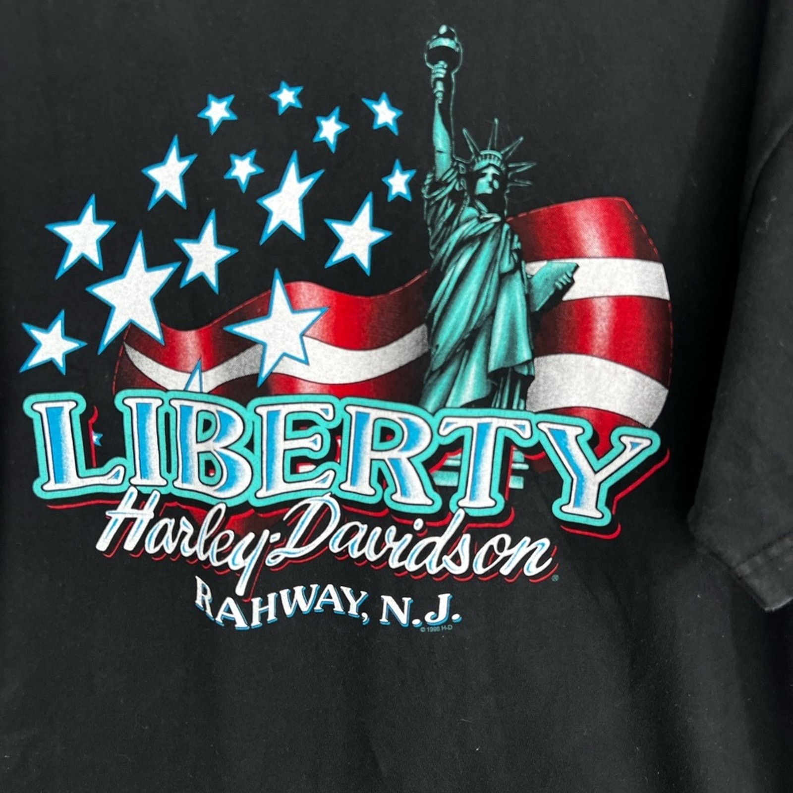 Harley Davidson Vintage Harley Davidson Rahway New Jersey Shirt Men’s Large Size US L / EU 52-54 / 3 - 6 Thumbnail