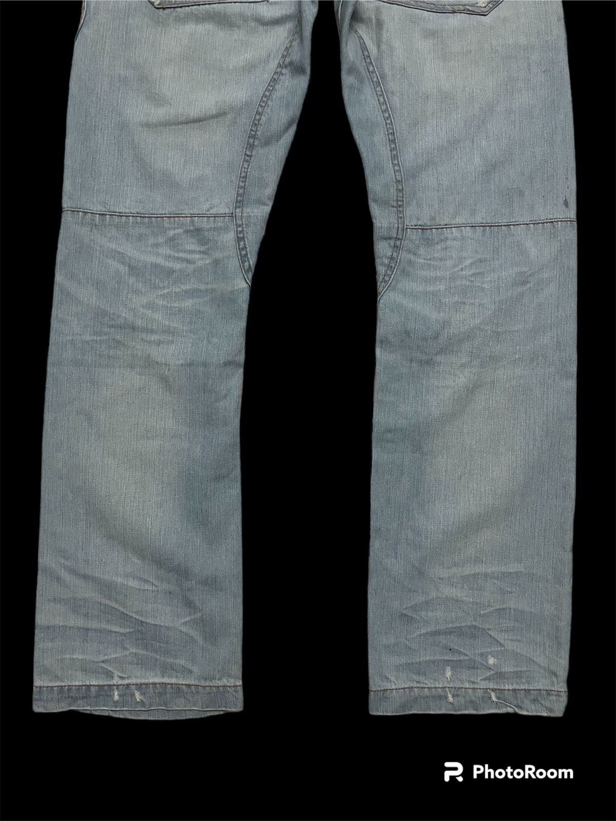 Japanese Brand RARE!! JAPANESE SICKO NINETEEN BUSHPANT MULTIPOCKET JEANS Size US 37 - 8 Thumbnail