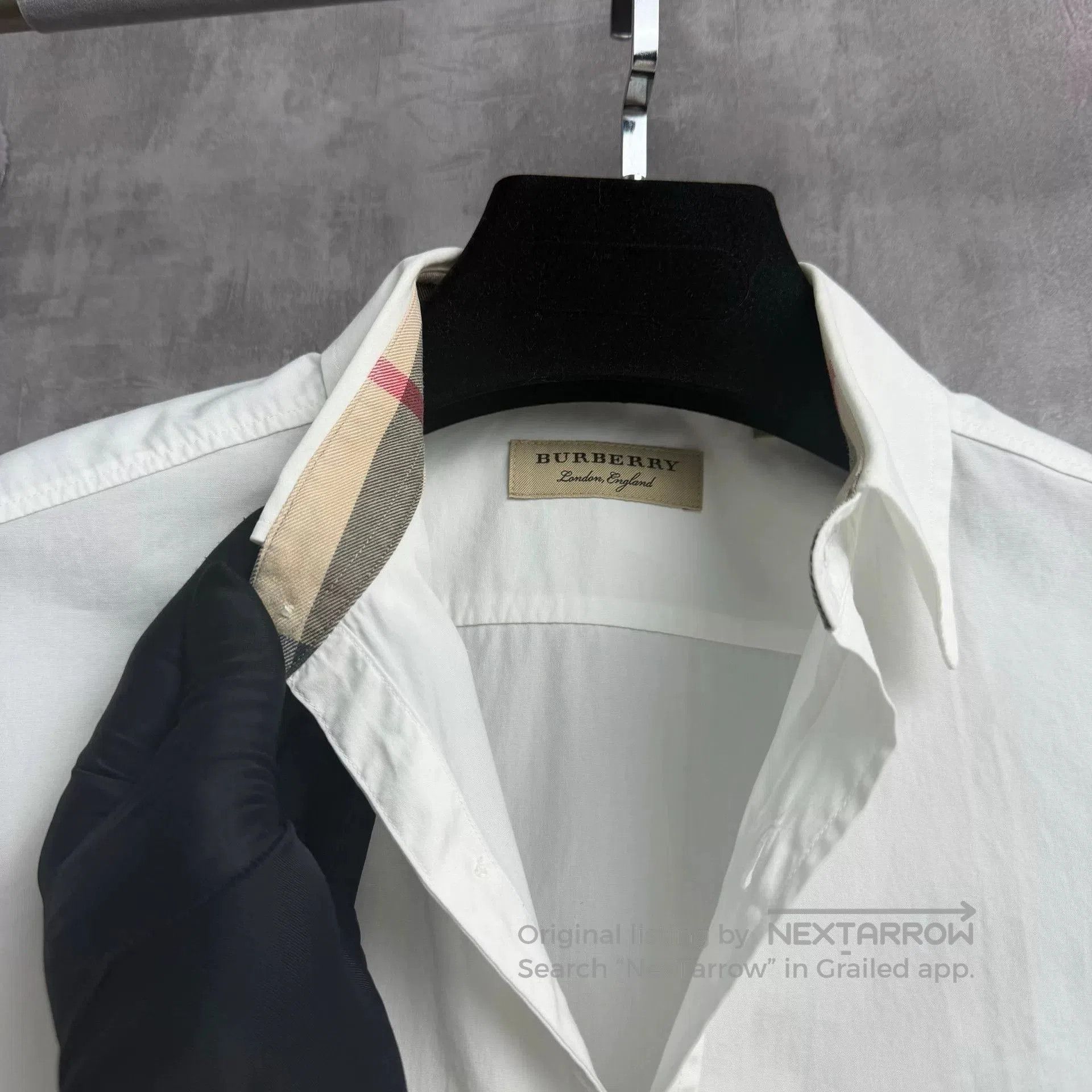 Burberry Burberry Check Lining Embroidered Knight Shirt. Size US XS / EU 42 / 0 - 2 Thumbnail