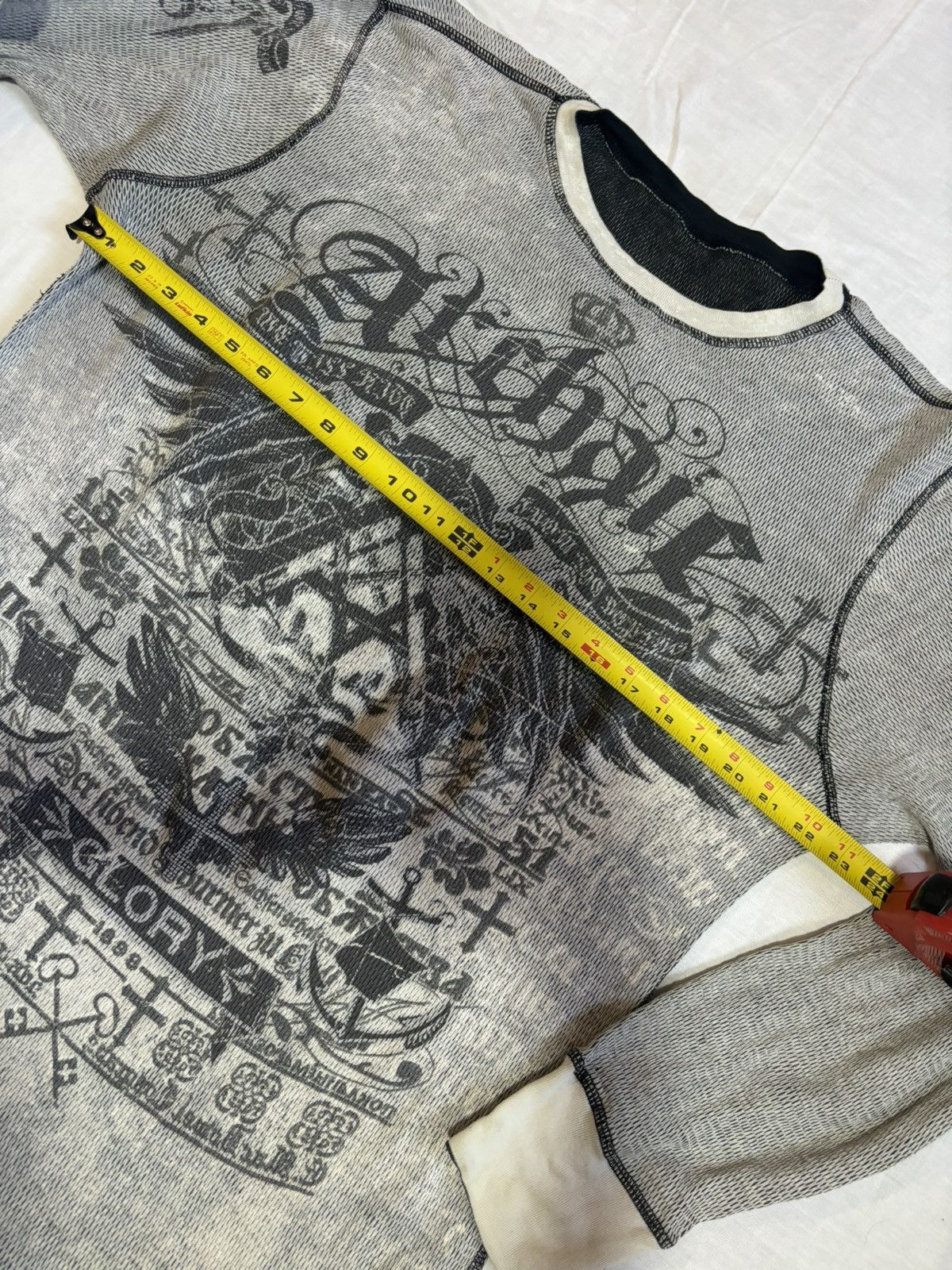 Vintage Vintage graphic thermal Size US XL / EU 56 / 4 - 4 Thumbnail