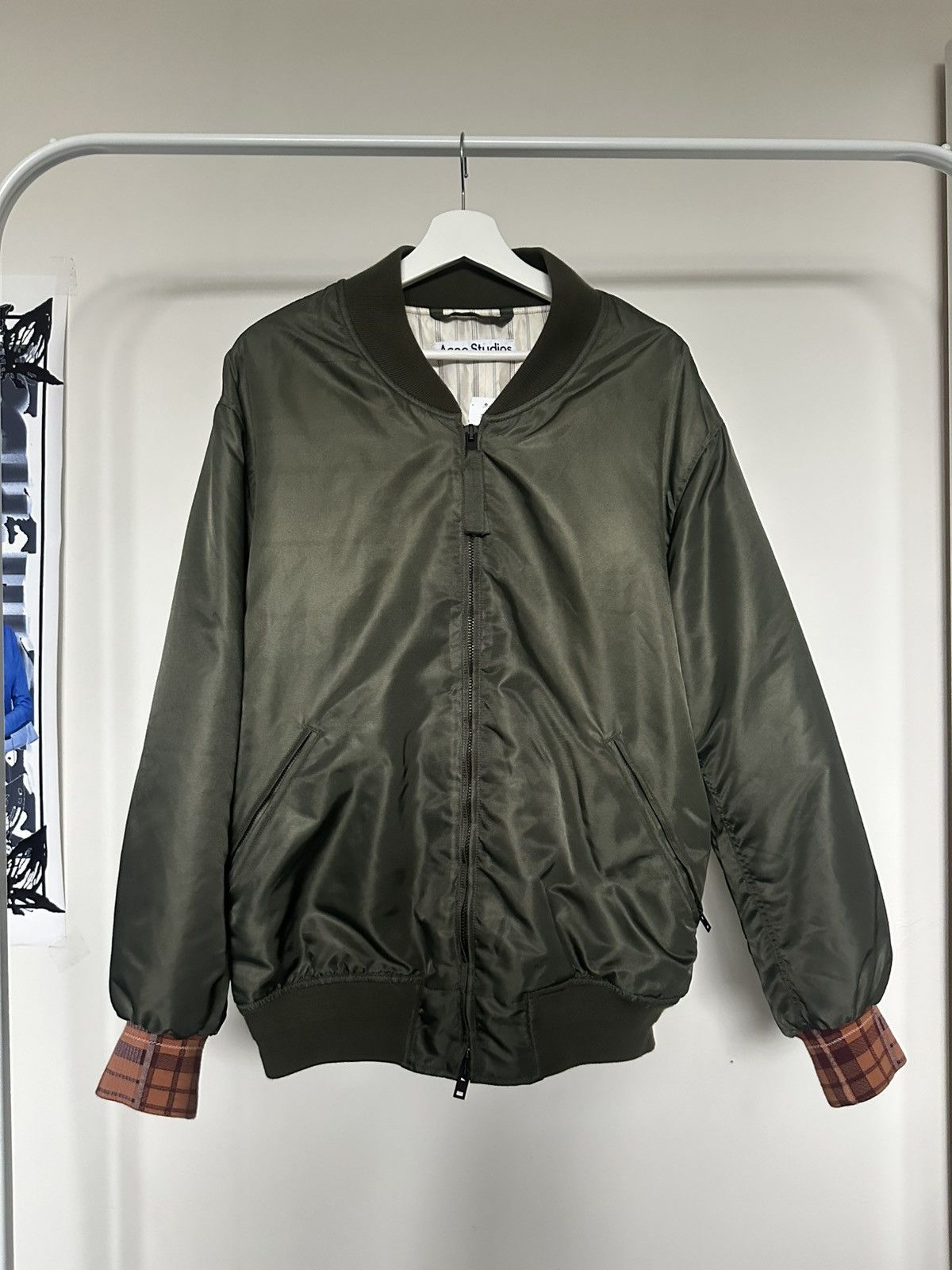 Acne Studios Acne Studios Satin bomber jacket Size US M / EU 48-50 / 2 - 3 Thumbnail