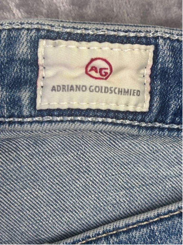 AG Adriano Goldschmied Women's AG Adriano Goldschmied Jeans, Blue, Size 27 R Size 27" / US 4 / IT 40 - 7 Thumbnail