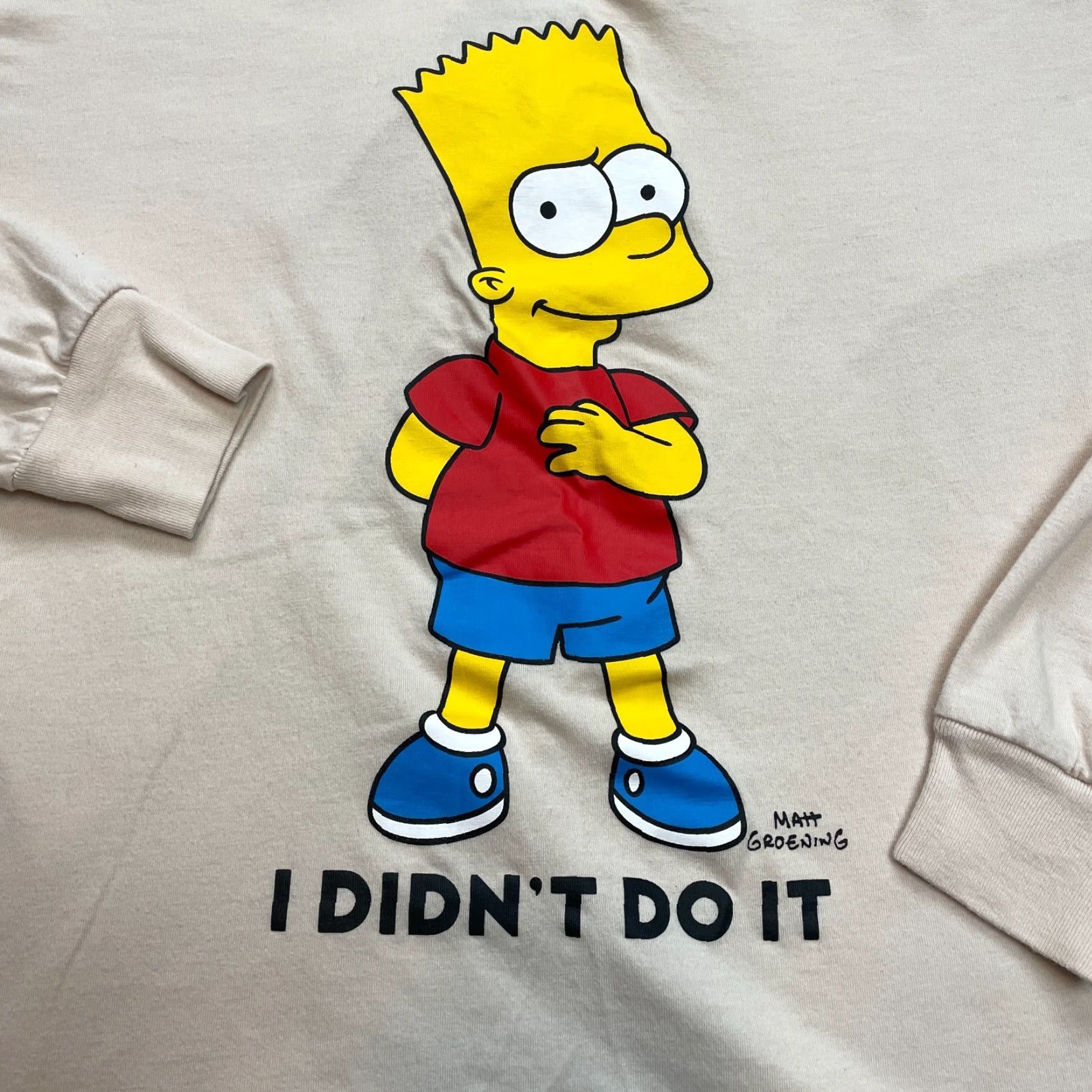 Vintage VINTAGE The Simpsons Shirt Unisex Adults M Pink Bart Simpson I Didn't Do It Funny Tee Size US M / EU 48-50 / 2 - 2 Thumbnail