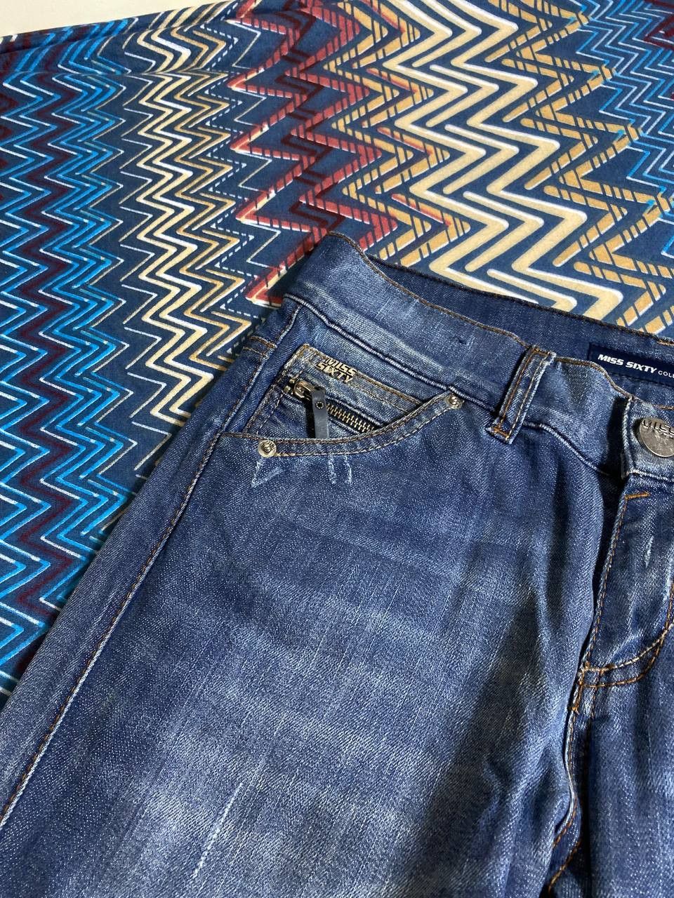 Miss Sixty × Vintage Vintage Miss Sixty Light Wash Jeans Size 25" / US 0 / IT 36 - 19 Thumbnail