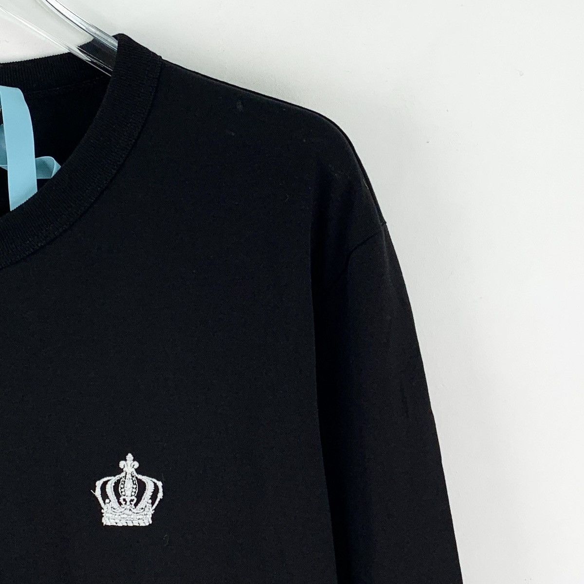 Dolce & Gabbana Dolce & Gabbana Black Crown Long Sleeve Knit Sweater K26WX Size US XS / EU 42 / 0 - 3 Thumbnail