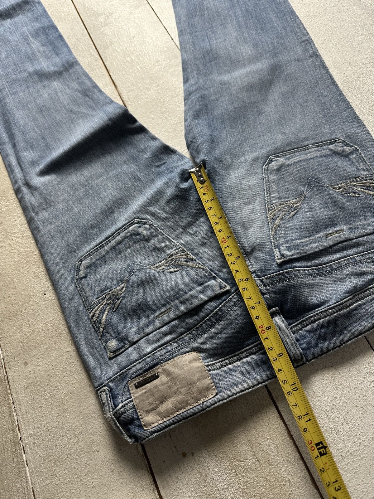 Diesel 🚨Gothic Diesel Regular Slim relax Flared Jeans Womens Size 26" / US 2 / IT 38 - 15 Thumbnail