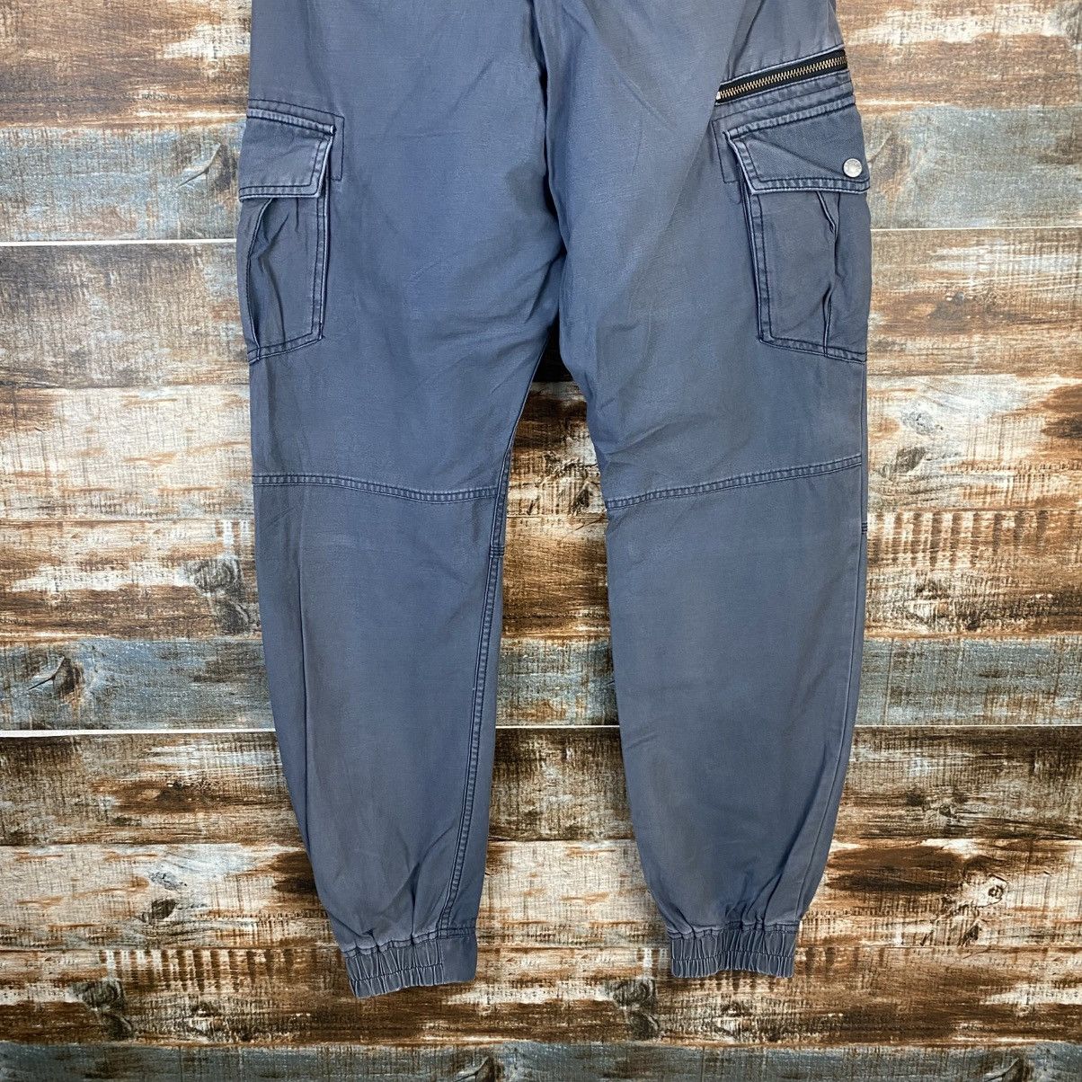 Japanese Brand DL G Ground Gray Cargo Multipocket Pants #C1288 Size US 32 / EU 48 - 18 Thumbnail
