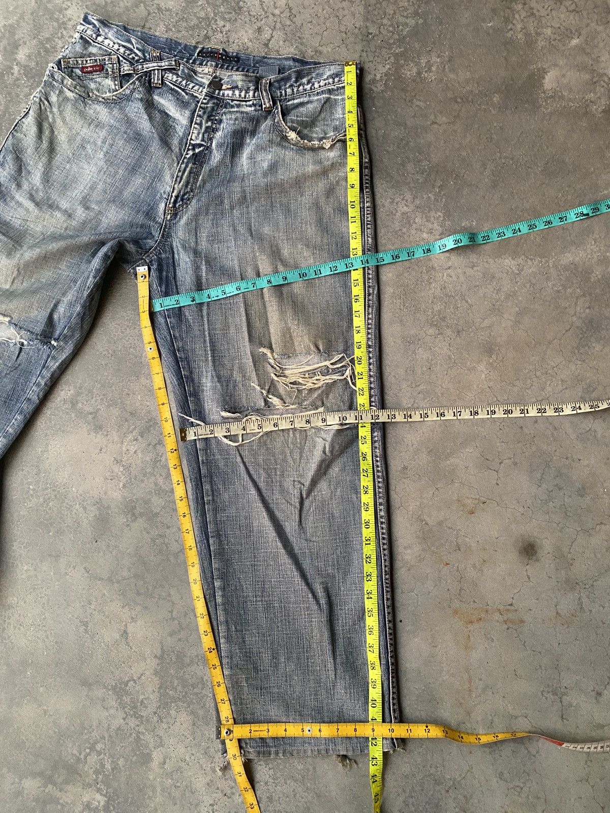 If Six Was Nine × Pelle Pelle pelle pelle loose cut denim Size US 38 / EU 54 - 9 Thumbnail