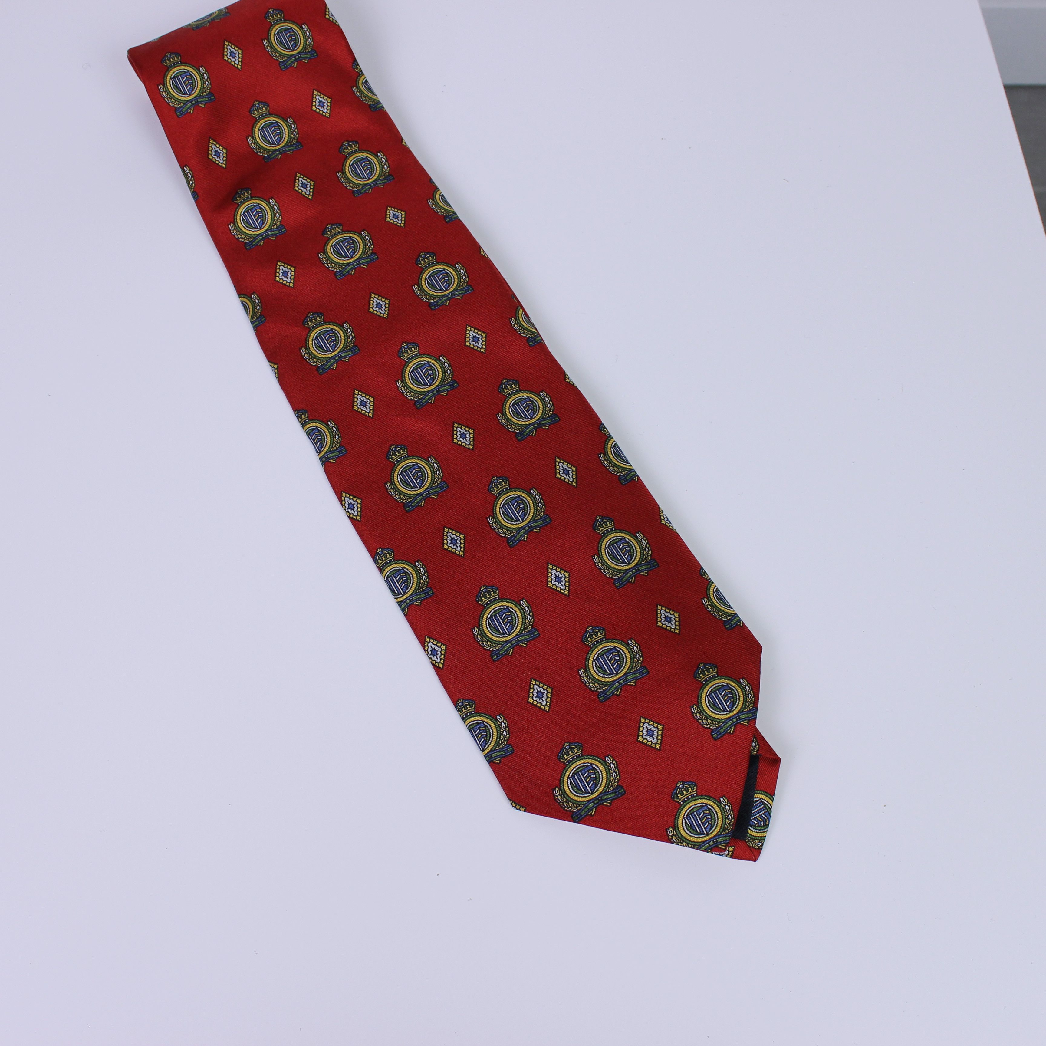 Balmain Pierre Balmain Paris tie multi logo silk ties Size ONE SIZE - 5 Thumbnail