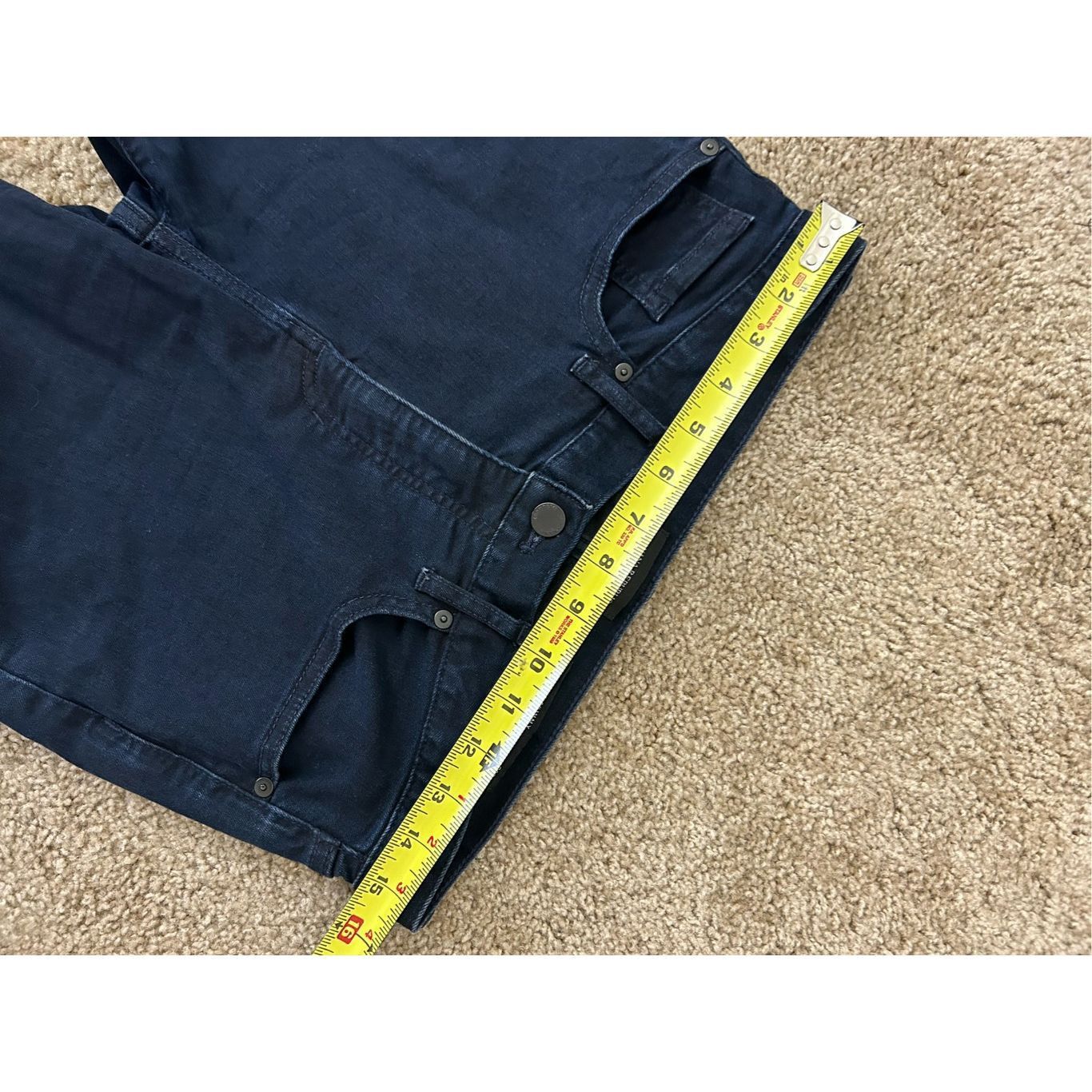 Banana Republic Banana Republic Mid-Rise Dark Wash Blue Skinny Jeans, Size 3 Size 30" / US 8 / IT 44 - 3 Thumbnail