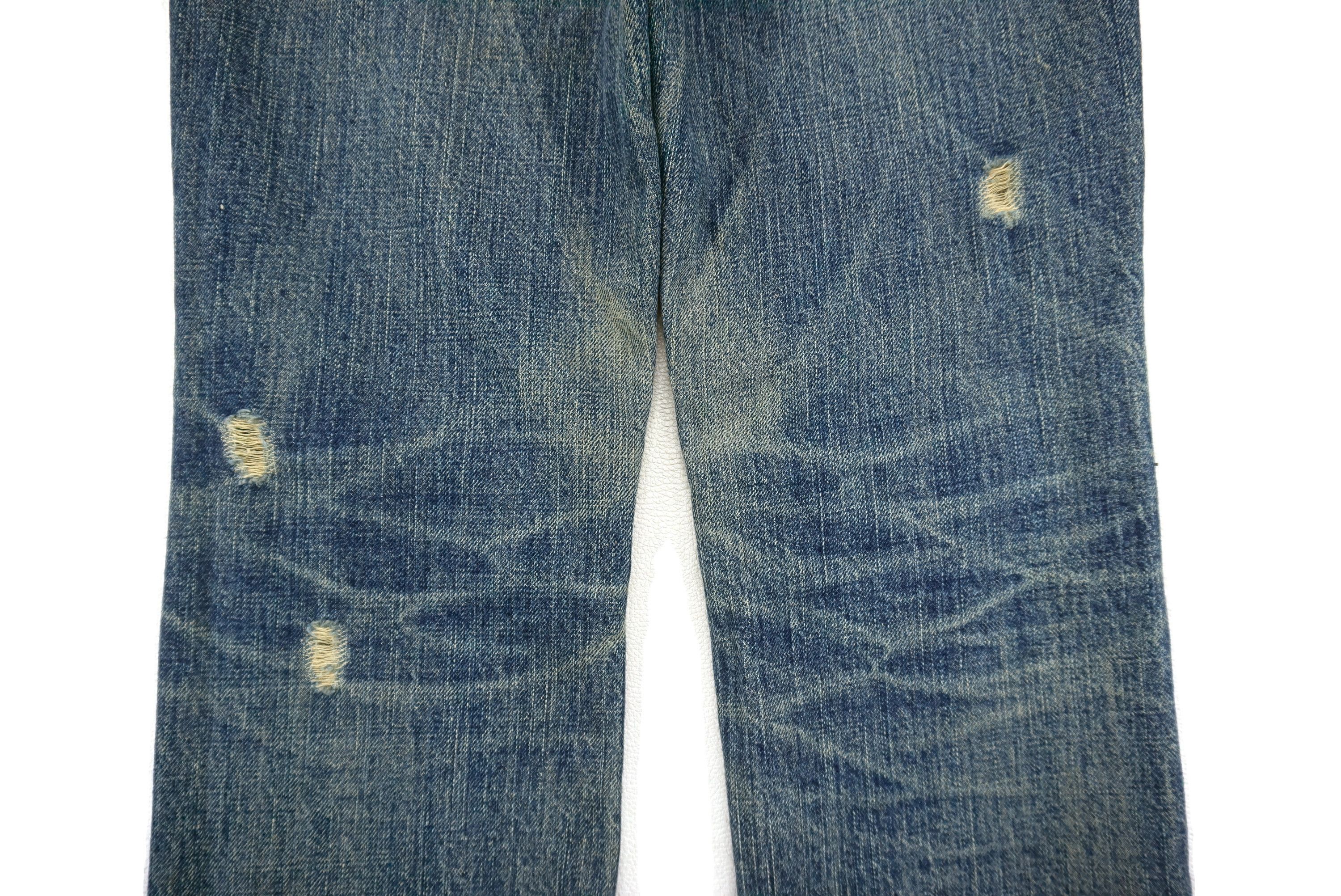 Japanese Brand Sunao Kuwahara Jeans W30xL29.5 Low-Rise Straight Leg Denim Size 27" / US 4 / IT 40 - 18 Thumbnail