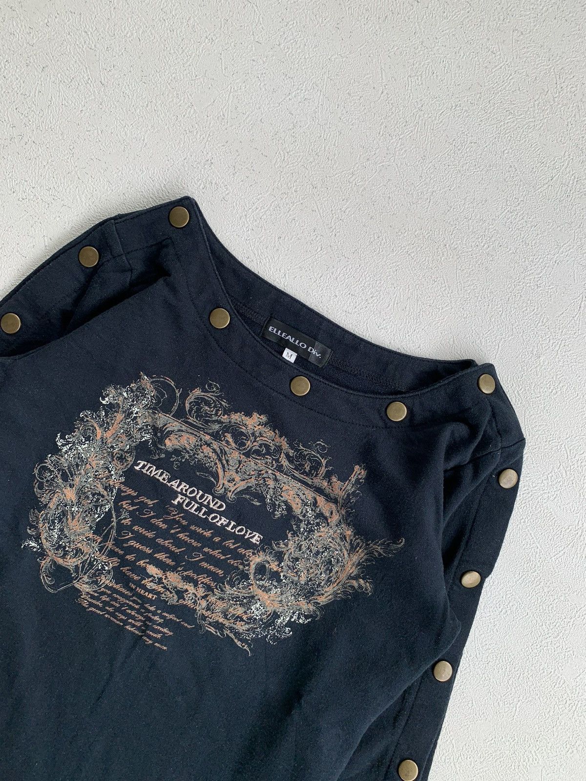 If Six Was Nine 2000s Japanese Archive poem meesege studed punk ifsix style Size US M / EU 48-50 / 2 - 3 Thumbnail