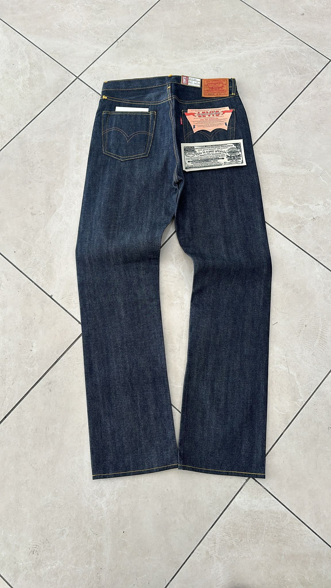Levi's Vintage Clothing LVC Levi's Vintage Clothing 1944 S501 Perfect Imperfections Size US 33 - 2 Thumbnail