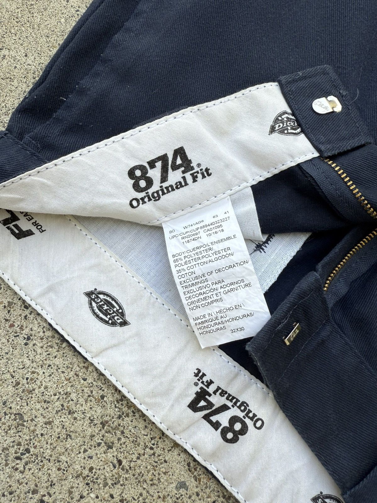 Dickies Navy Dickies Pants Size US 32 / EU 48 - 4 Thumbnail