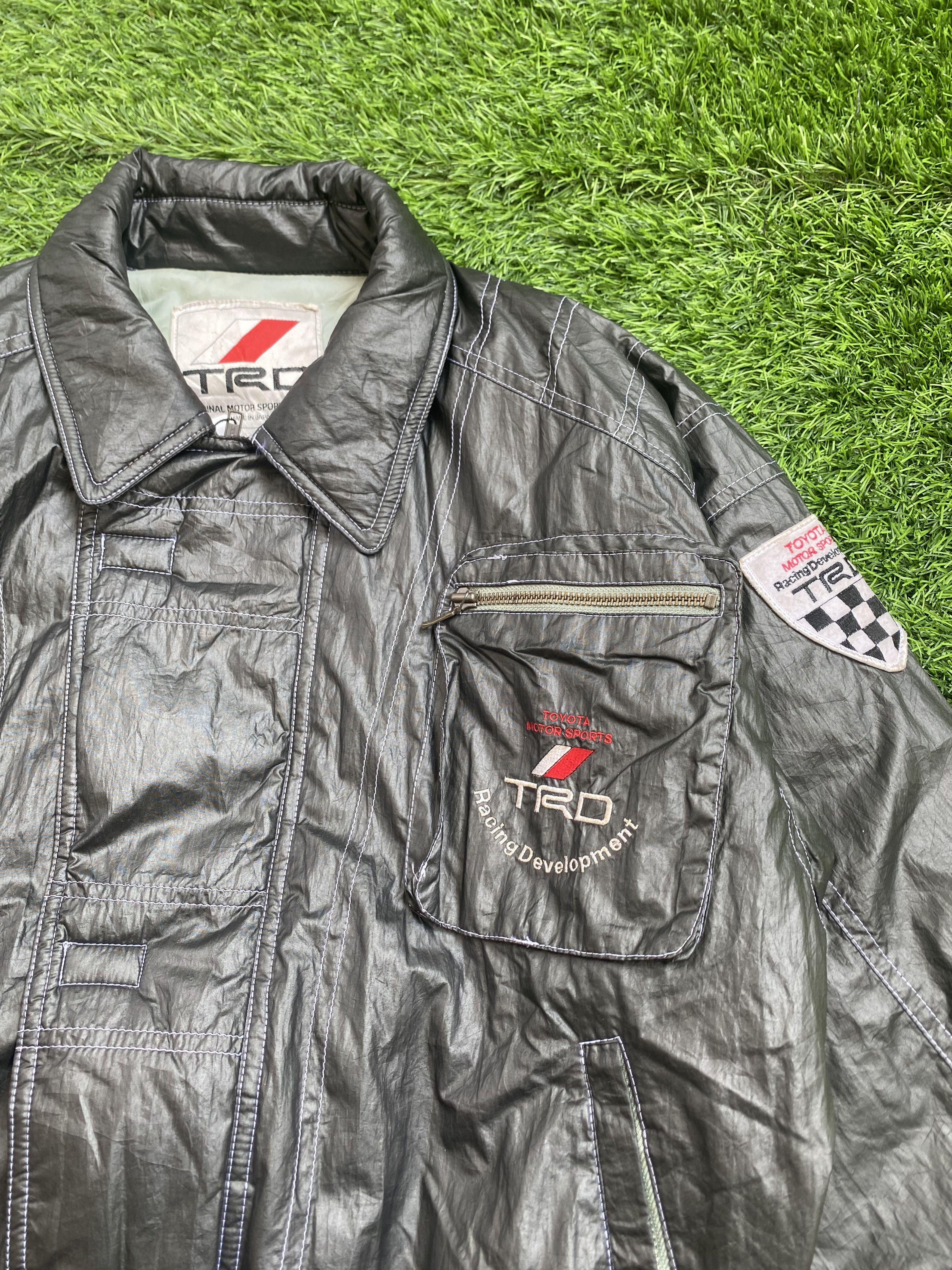 Gear for Sports Rare Vintage TRD Toyota Racing Bikers Jacket Size US M / EU 48-50 / 2 - 3 Thumbnail