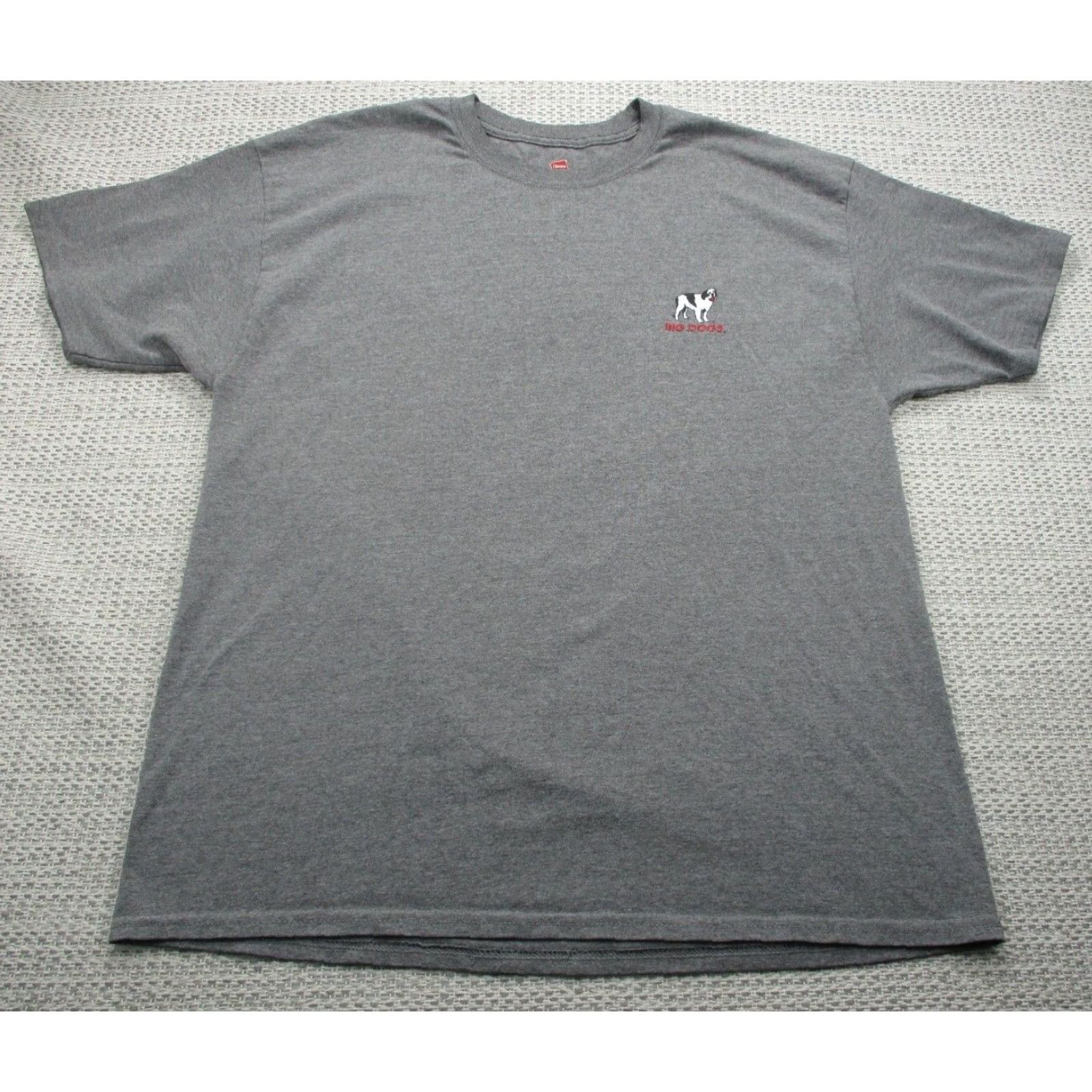 Big Dogs VINTAGE Big Dogs T Shirt Mens XL Gray Cotton Knit Logo Short Sleeve Crew Neck T-Shirt Graphic Tee USA Retro Dad Beer Animals Size US XL / EU 56 / 4 - 2 Thumbnail