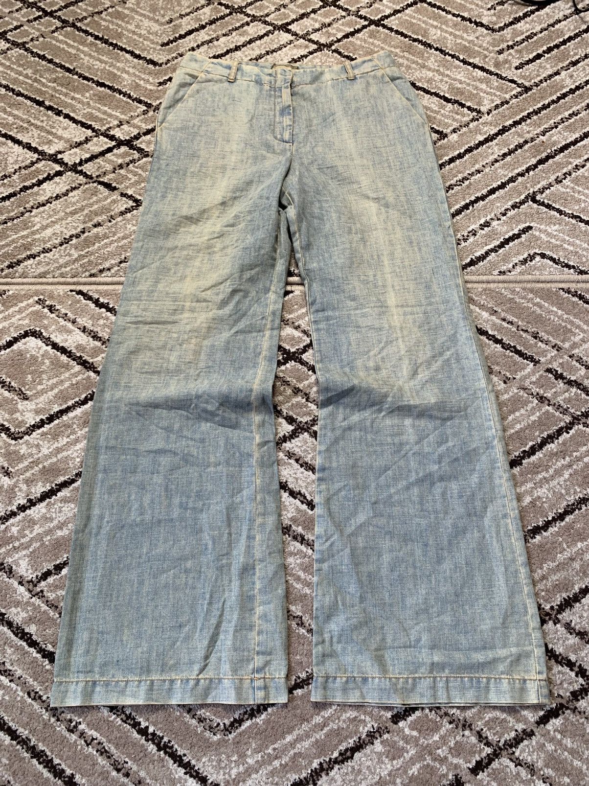 CLOSED × Japanese Brand × Marithe + Francois Girbaud VINTAGE CLOSED MFG FLARED JEANS PANTS Size 30" / US 8 / IT 44 - 3 Thumbnail