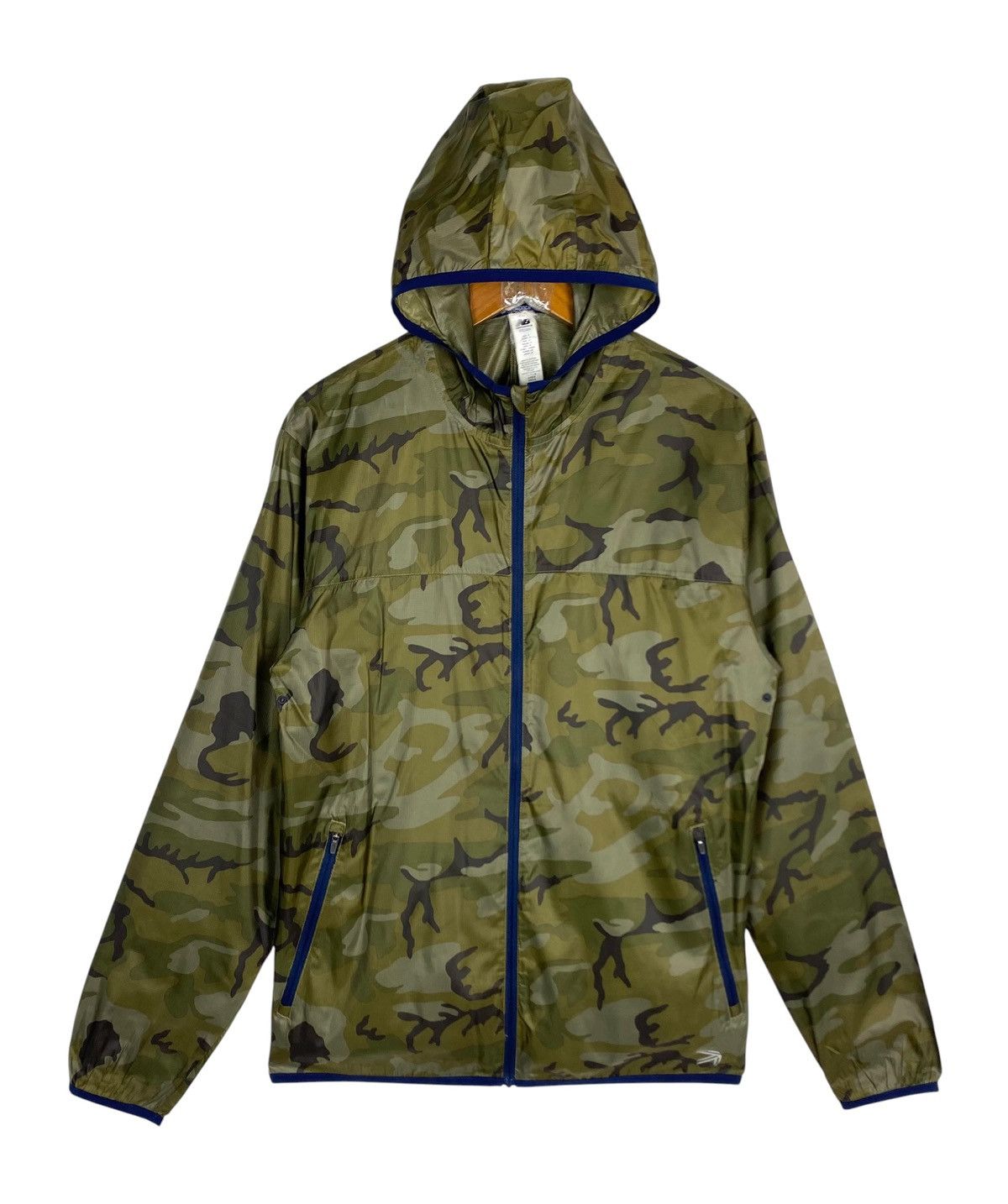 New Balance Rare‼️ New Balance Camouflage Windcheater Jacket Size US S / EU 44-46 / 1 - 1 Thumbnail