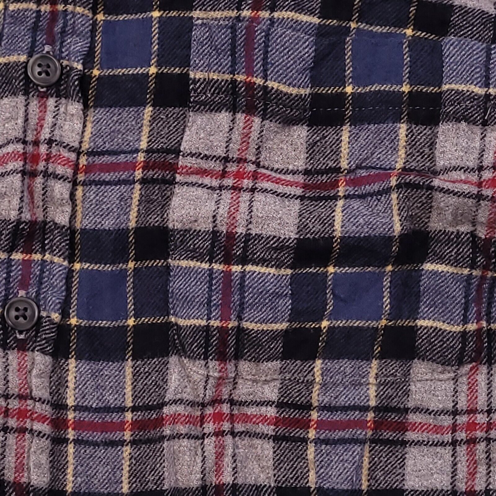 Croft & Barrow Croft & Barrow Tartan Flannel Shirt Mens Size S Blue Gray Size US S / EU 44-46 / 1 - 4 Thumbnail