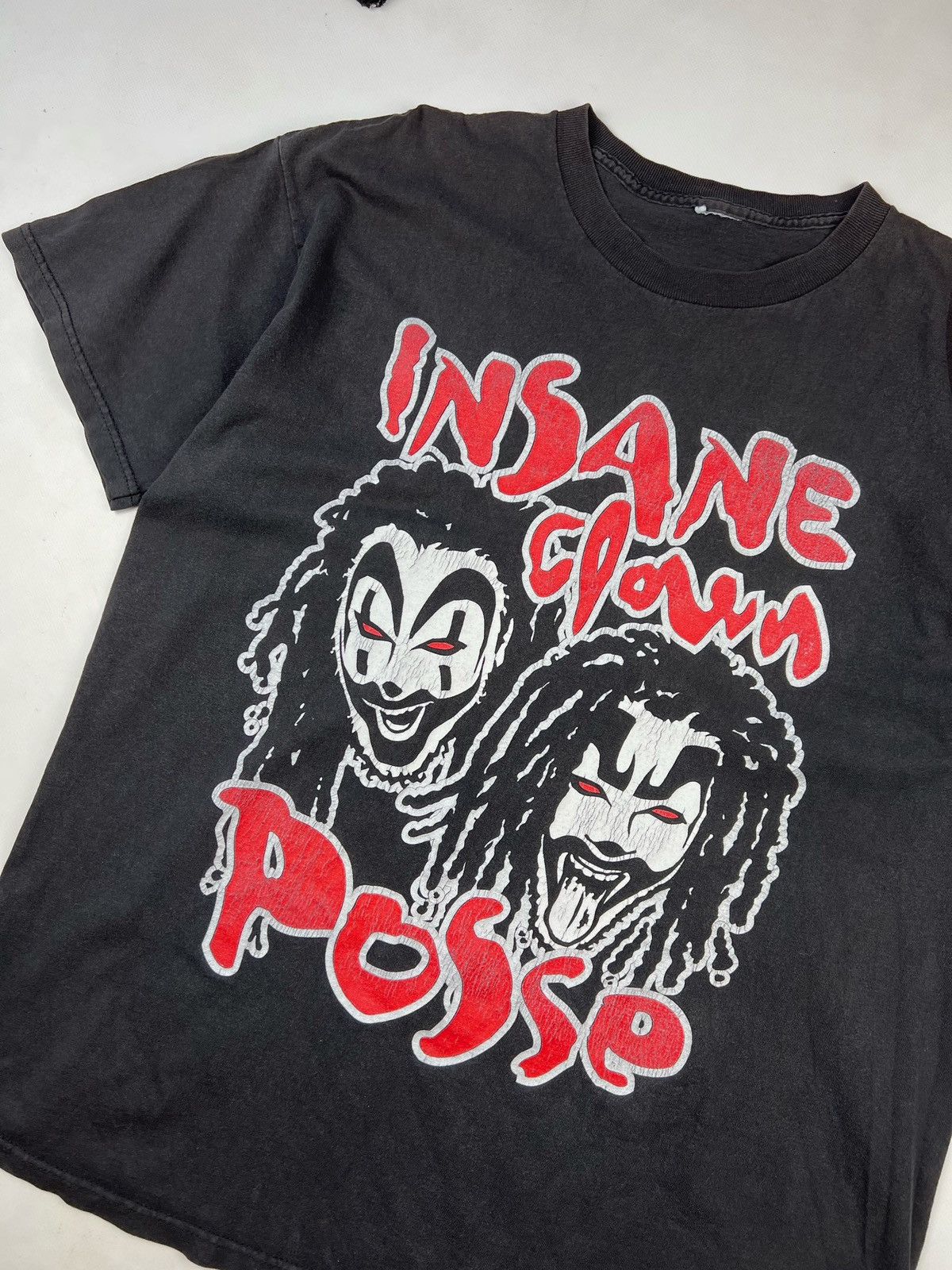 Band Tees × Vintage Vintage 90s Insane Clown Posse T-shirt Size US L / EU 52-54 / 3 - 4 Thumbnail