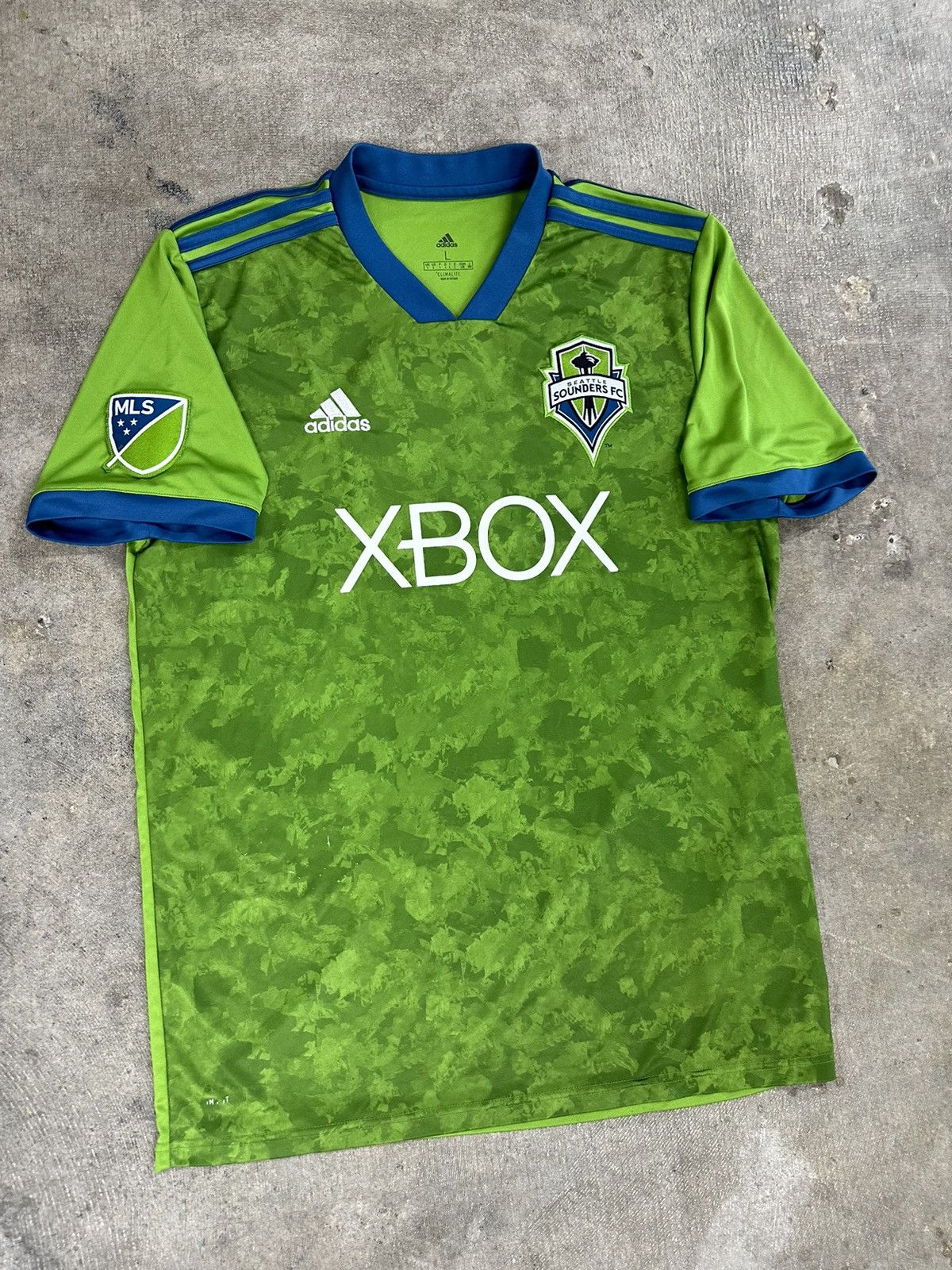 Adidas 2018 Adidas Seattle Sounders Soccer Jersey Kit Maglia Size US L / EU 52-54 / 3 - 3 Thumbnail