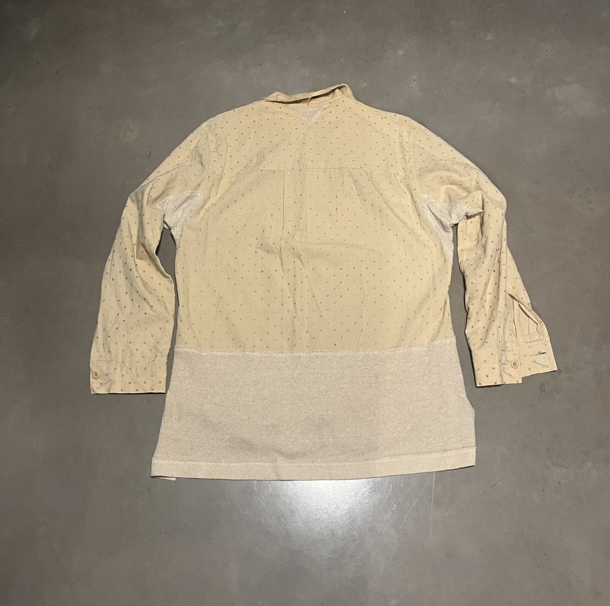 Takahiromiyashita The Soloist. rounded collar bed time shirt. Size US S / EU 44-46 / 1 - 2 Thumbnail