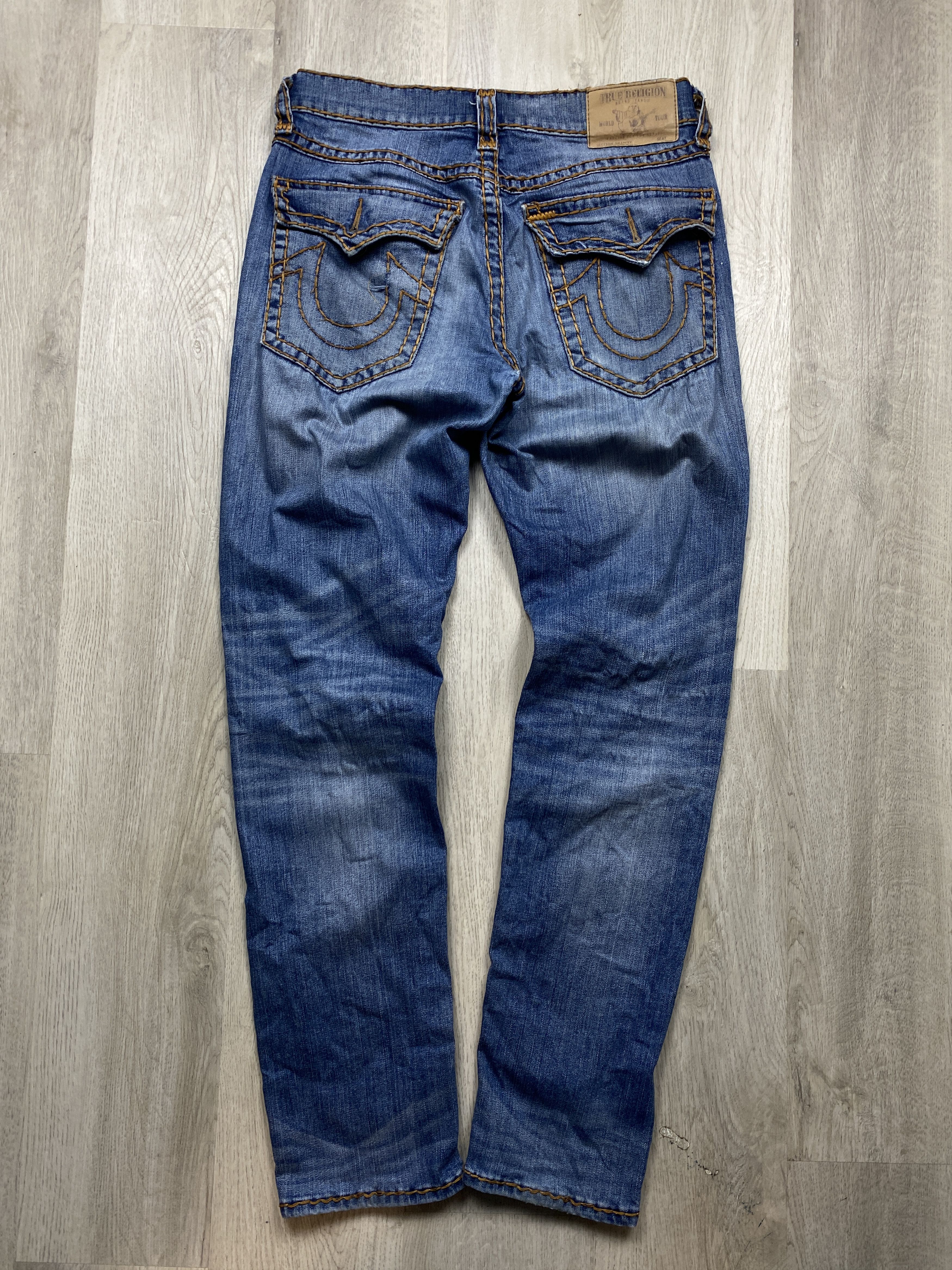 True Religion True Religion Vintage Mens Denim Pants Y2K Jeans Size US 33 - 1 Thumbnail