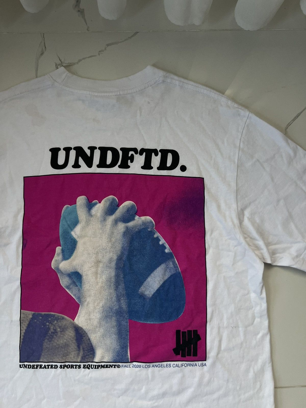 Japanese Brand × Undefeated UNDEFEATED SPORTS EQUIPMENT Y2K BIG LOGO RUGBY TEE VINTAGE Size US S / EU 44-46 / 1 - 3 Thumbnail