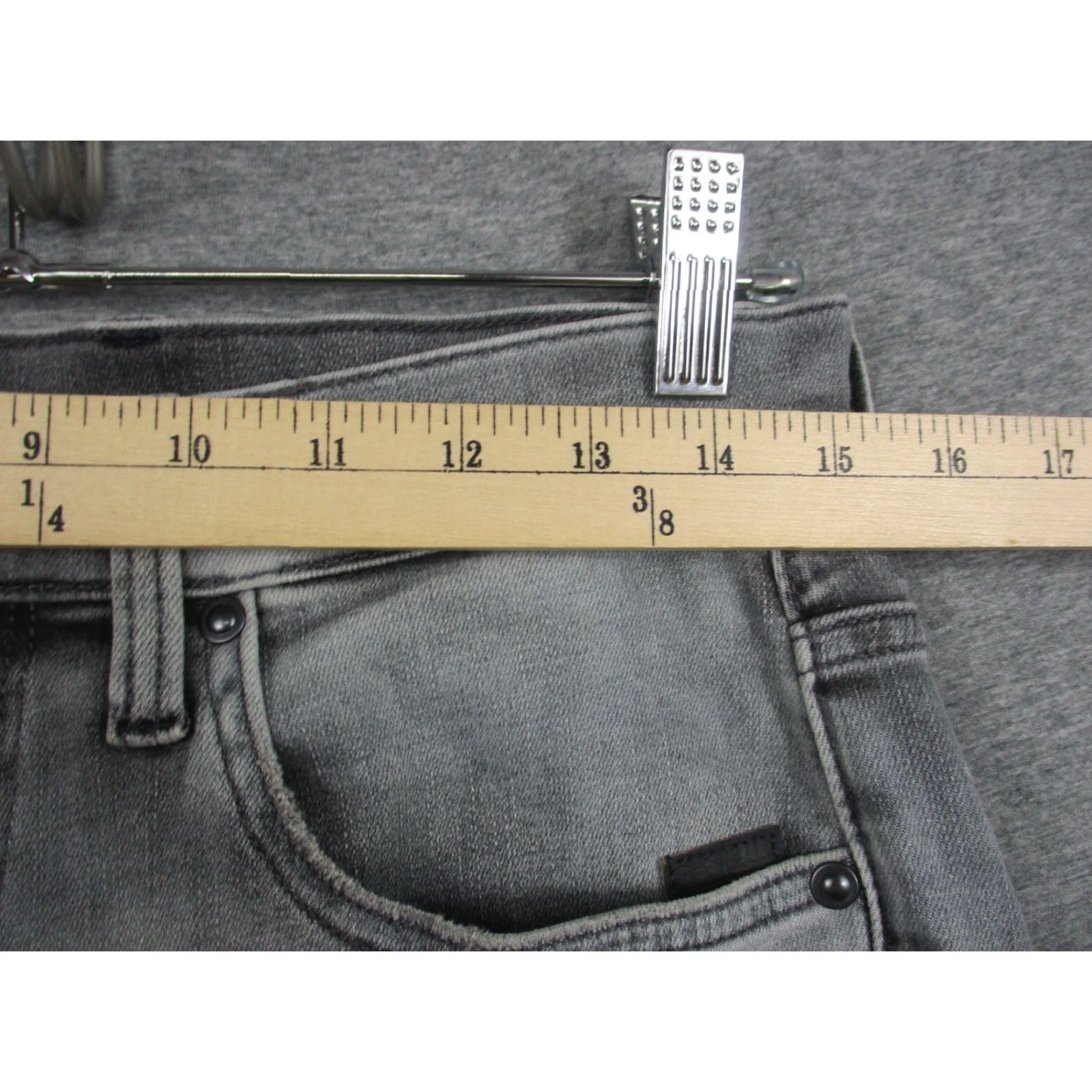 G-Star G Star Raw Jeans Men's 30W 32L Black Faded Denim Skinny Revend FWD Size US 30 / EU 46 - 3 Thumbnail