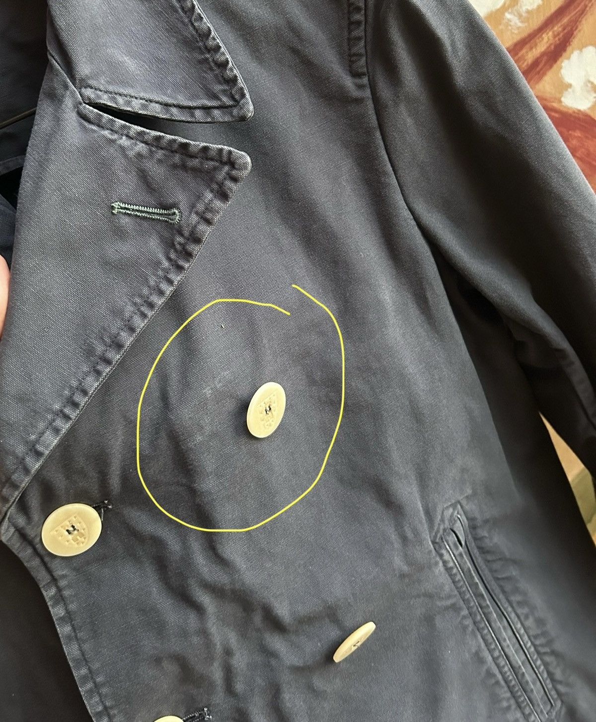 Vintage Camplin Original Peacoat Royal Navy Reefer Jacket Size 46 Size US S / EU 44-46 / 1 - 9 Thumbnail