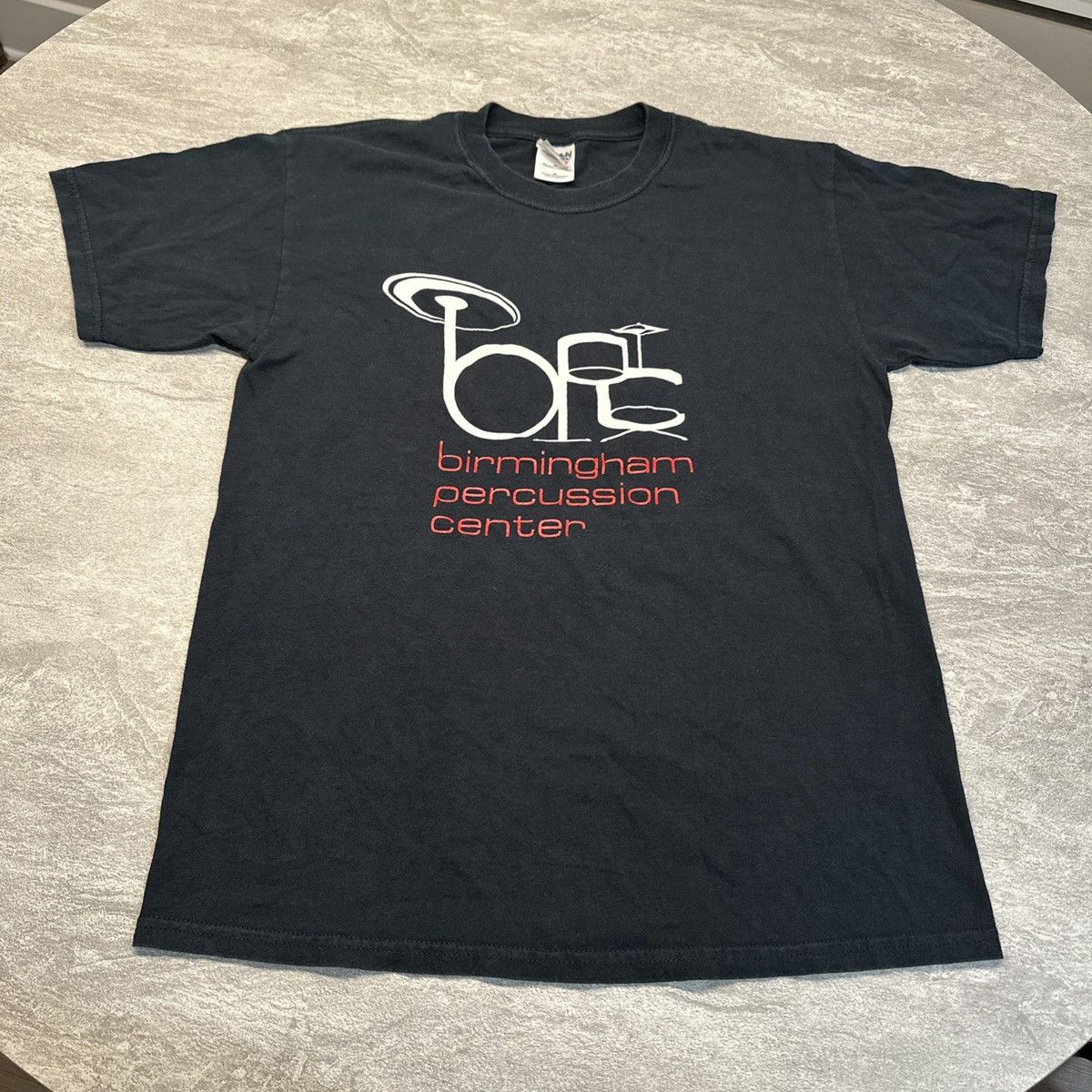 Vintage Vintage 90s Birmingham Percussion Center Alabama Music Shirt Size US M / EU 48-50 / 2 - 1 Thumbnail