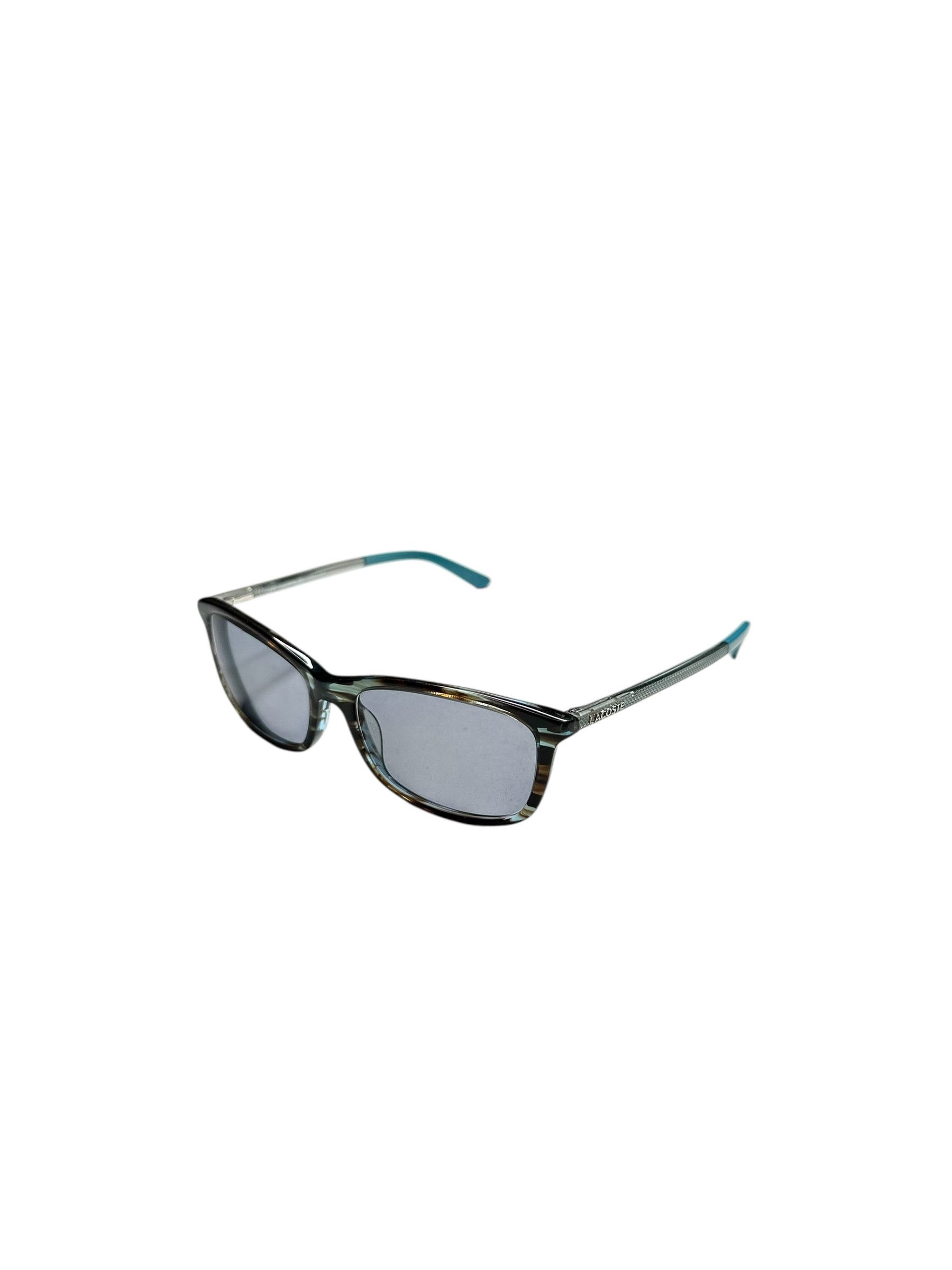 Lacoste Lacoste Transparent Slim Sunglasses Size ONE SIZE - 1 Thumbnail
