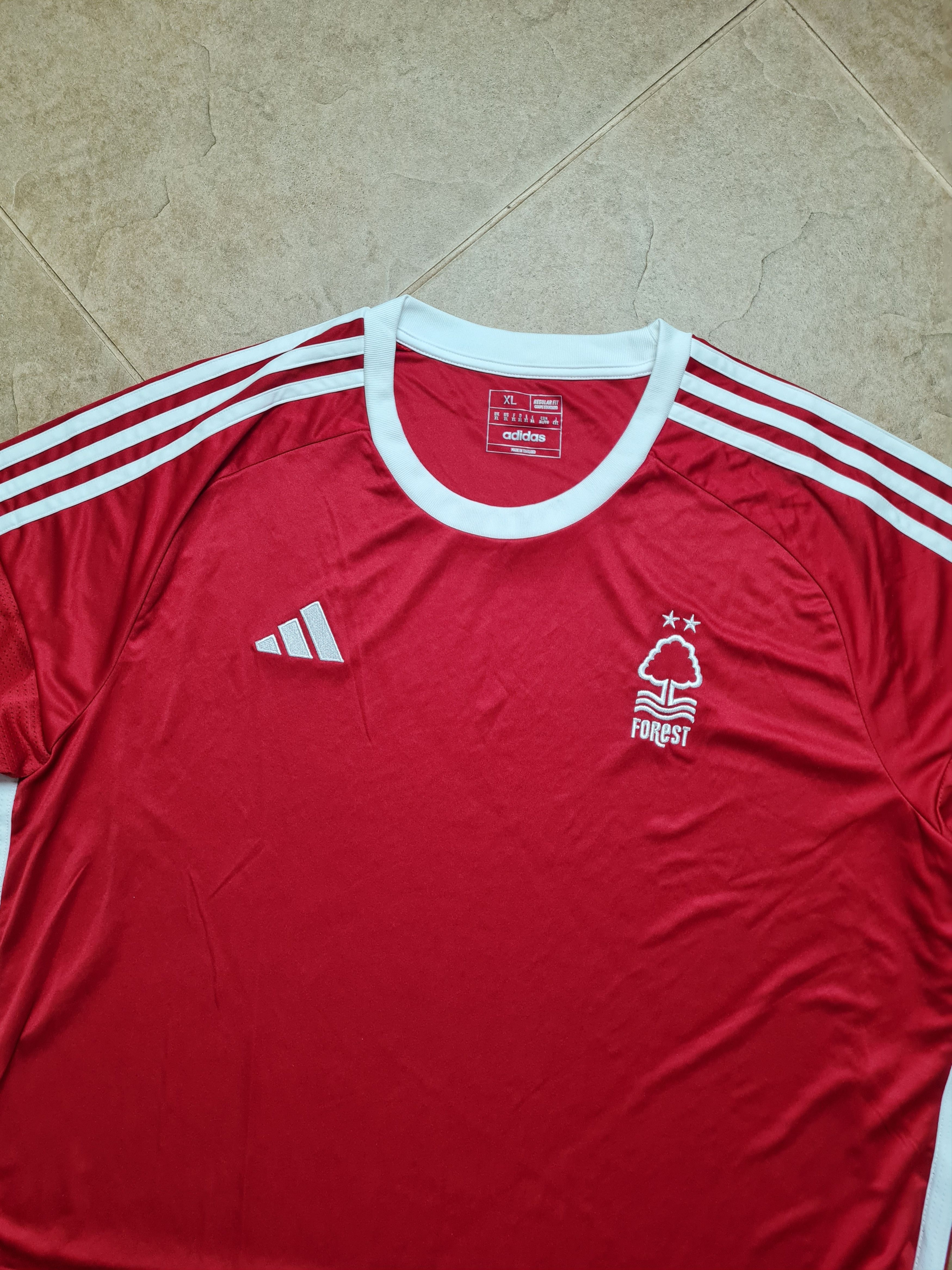 Adidas FOOTBALL SHIRT NOTTINGHAM FORESTADIDAS SIZE XLSOCCER JERSEY Size US XL / EU 56 / 4 - 9 Thumbnail