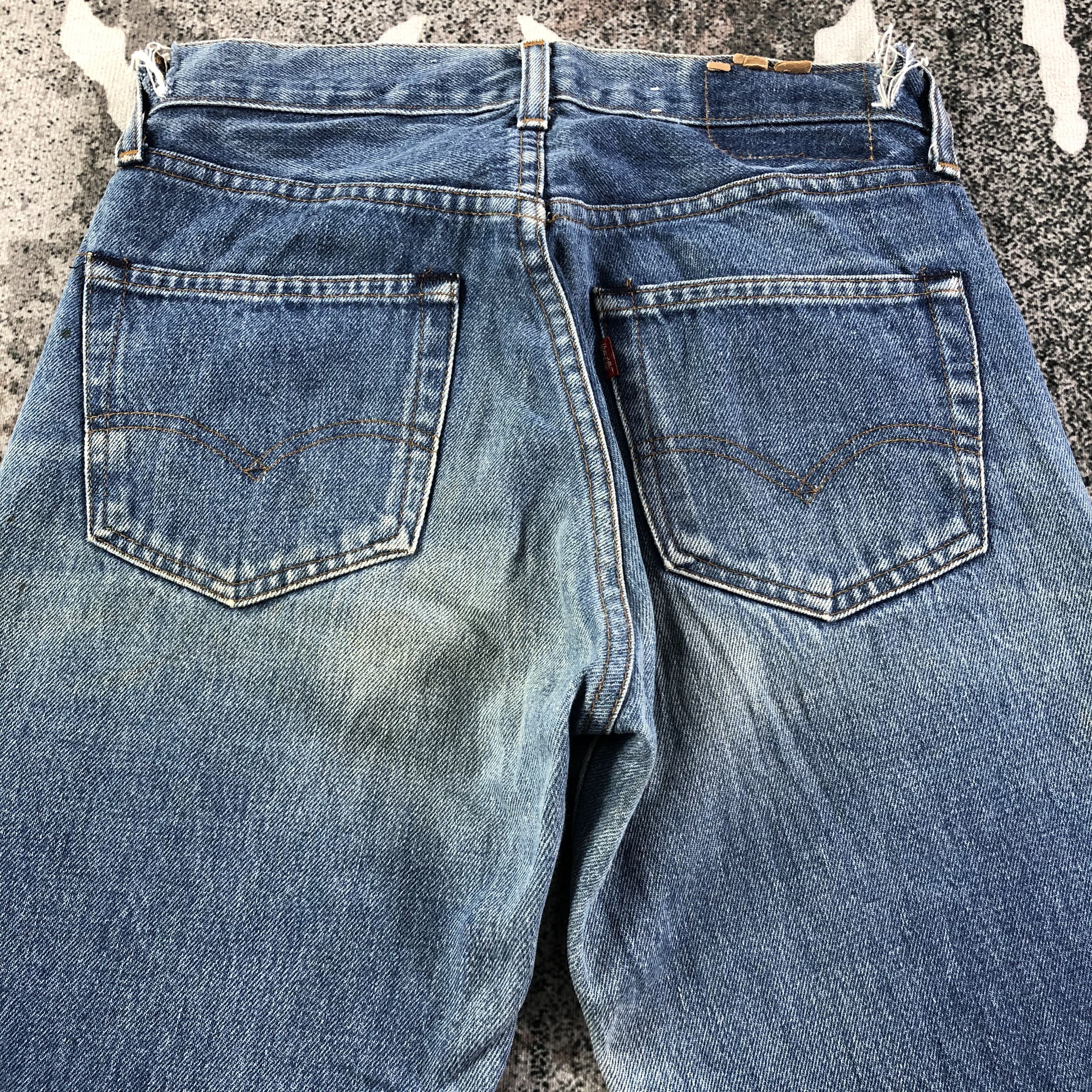 Levi's Vintage Levis 502 Jeans Medium Wash Denim KJ1661 Size US 27 - 4 Thumbnail