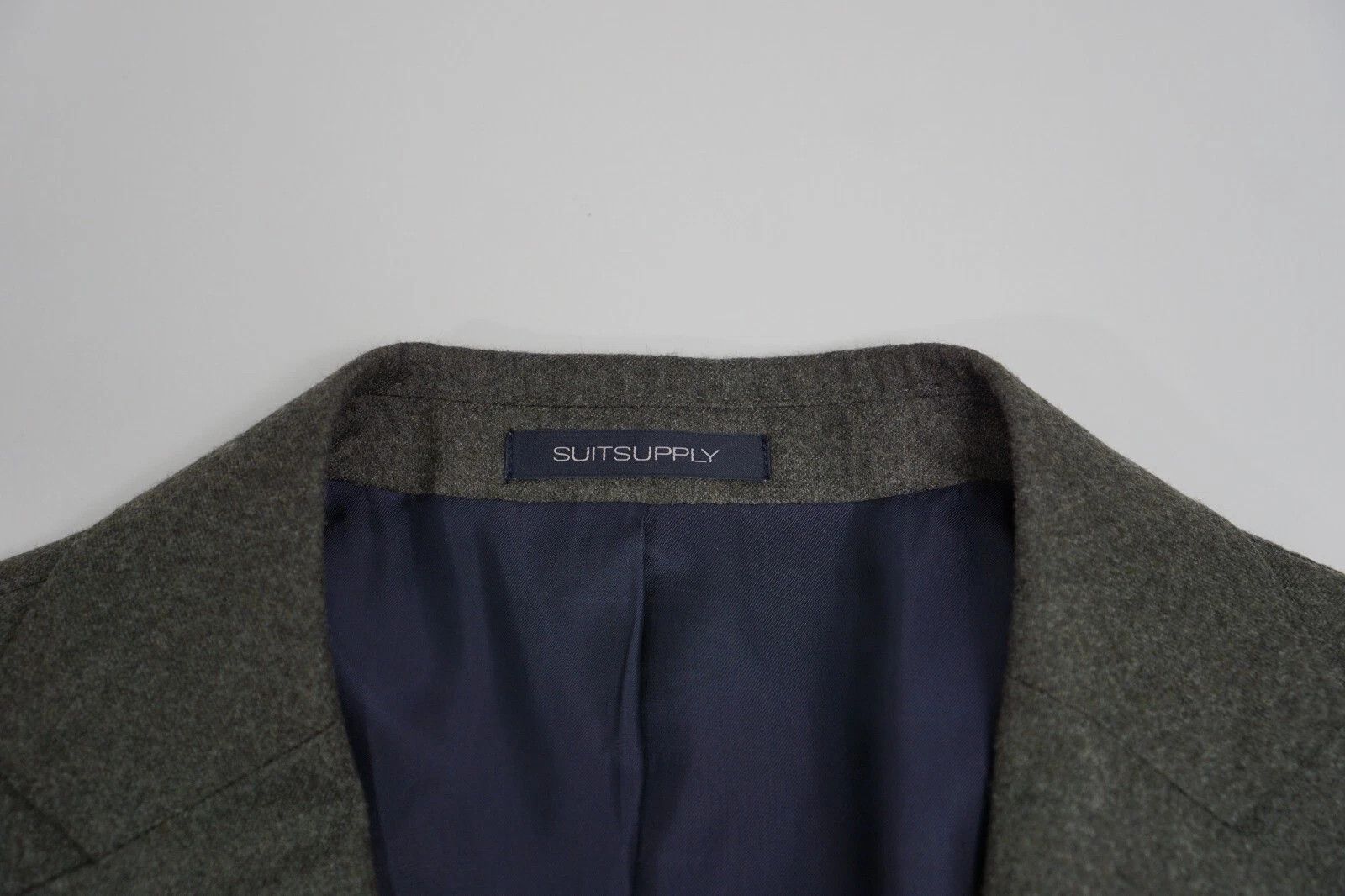Suitsupply Men Suitsupply Blazer Havana Flannel Patch Wool S120 US38L Size 38L - 3 Thumbnail