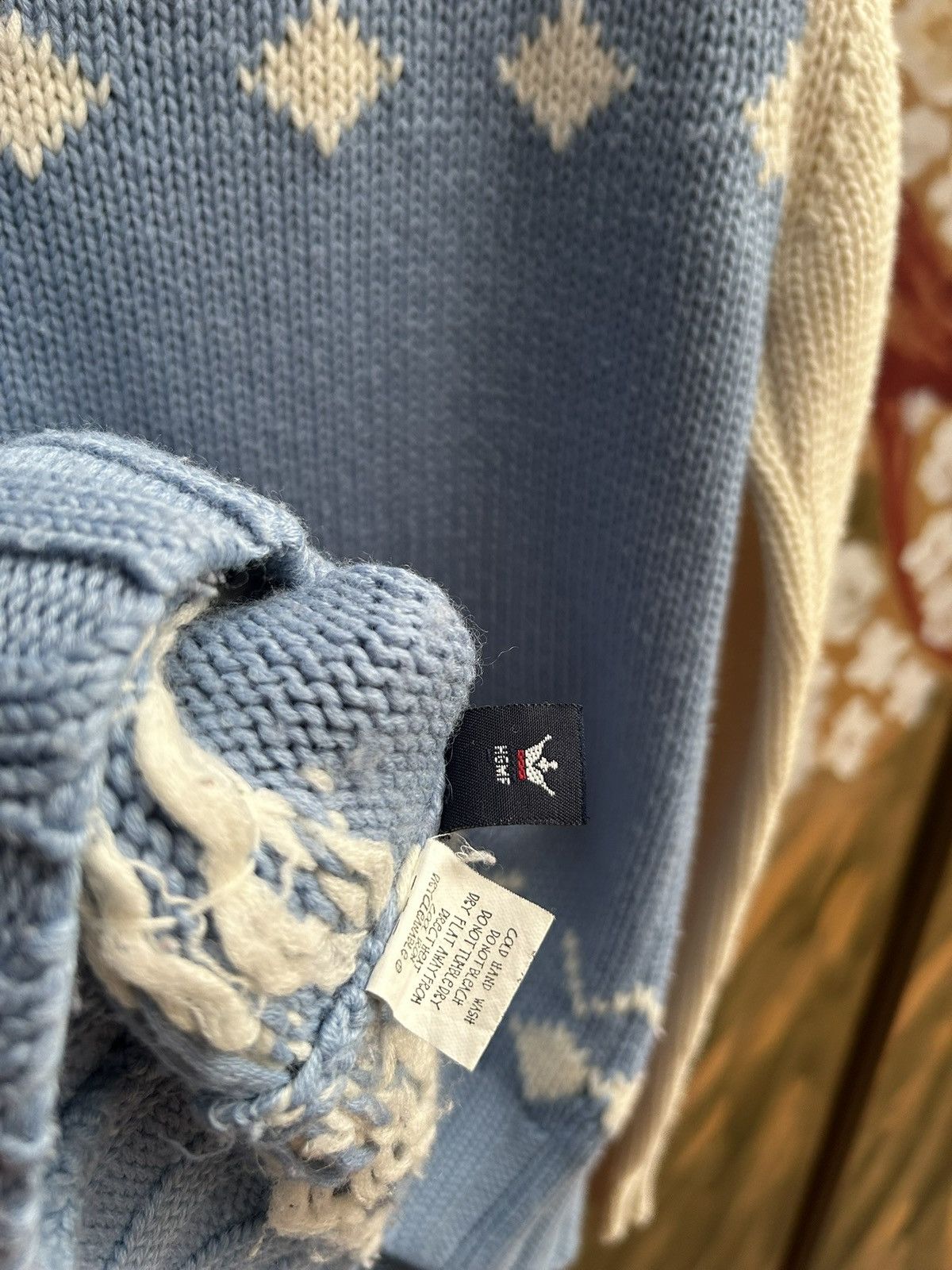 Stussy Vintage 90’s Stussy Wool Blend Cowl Neck Ski Sweater Size S / US 4 / IT 40 - 5 Thumbnail