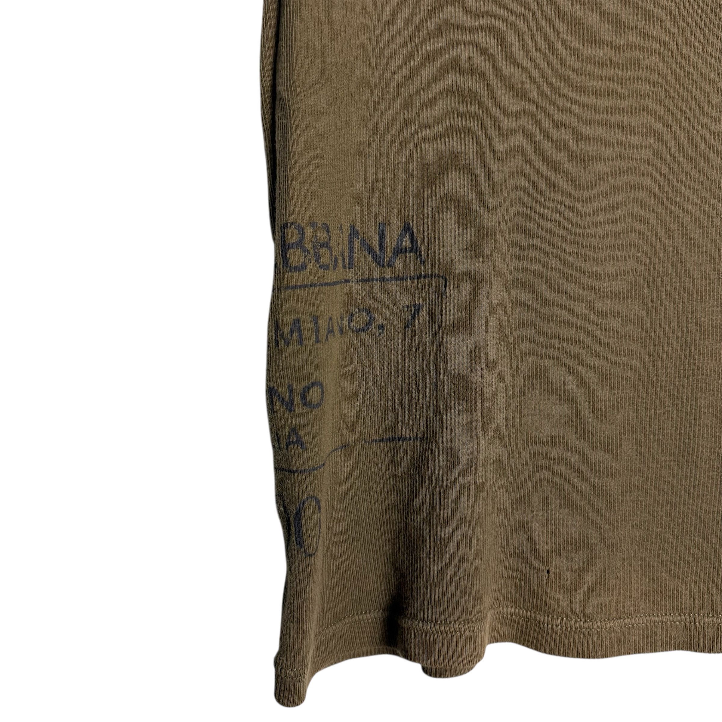 Dolce & Gabbana 🔥RARE🔥Vintage Dolce & Gabbana Underwear Ribbed T-shirt Size US M / EU 48-50 / 2 - 3 Thumbnail