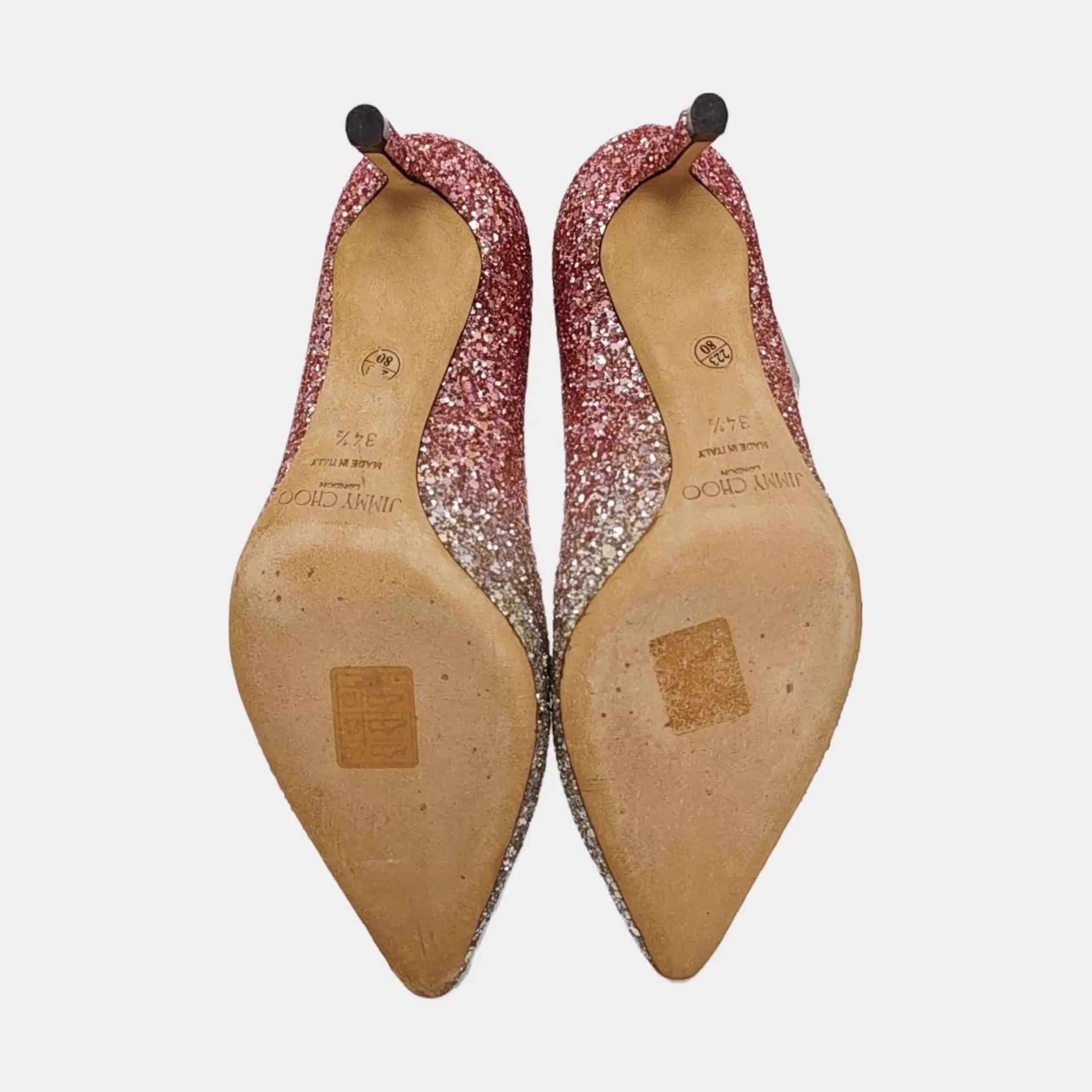 Jimmy Choo JIMMY CHOO heels 34.5 Size US 4 / IT 34 - 3 Thumbnail