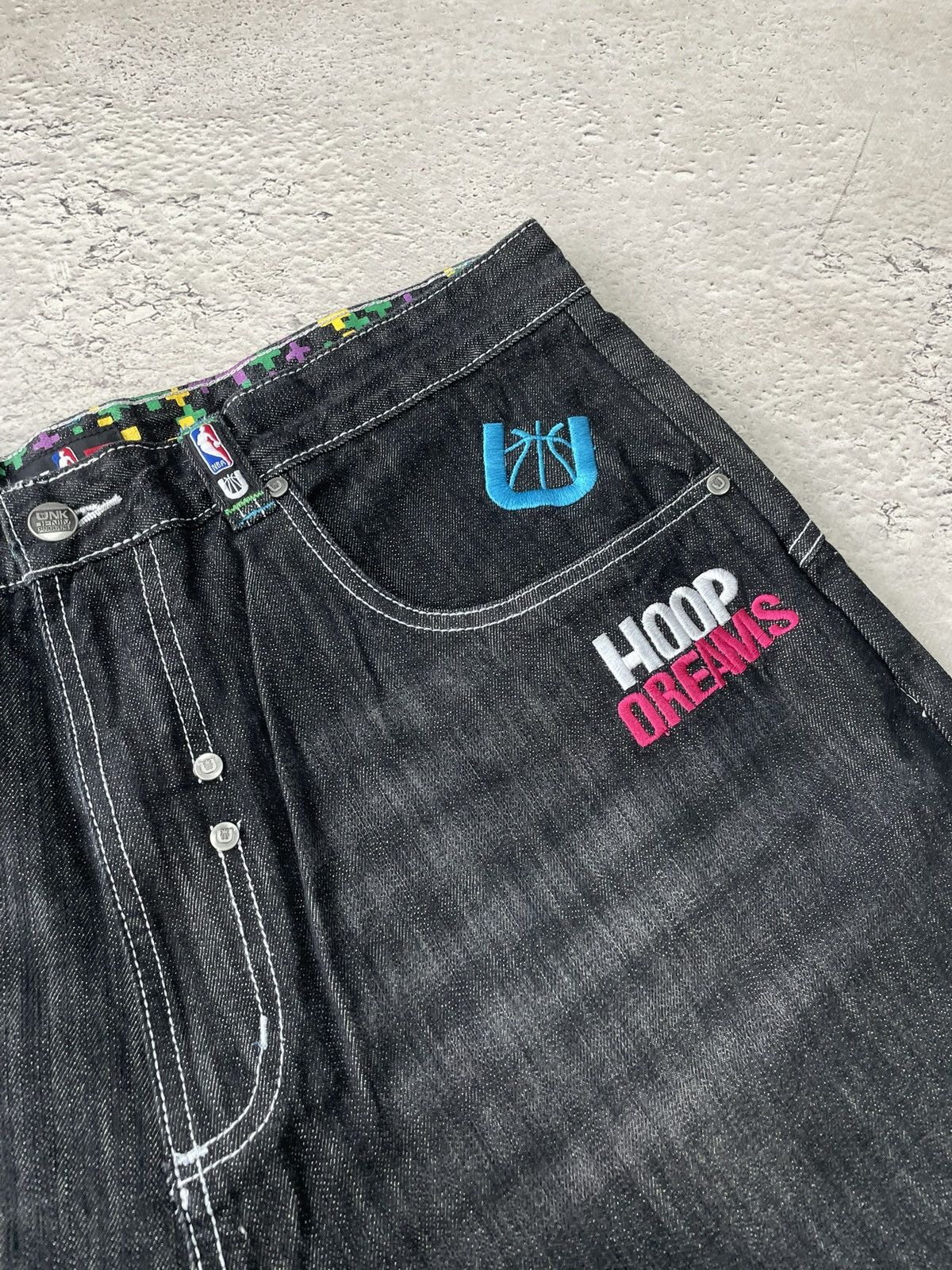 NBA Wide Leg NBA junk SK8 rap shorts Size US 38 / EU 54 - 4 Thumbnail