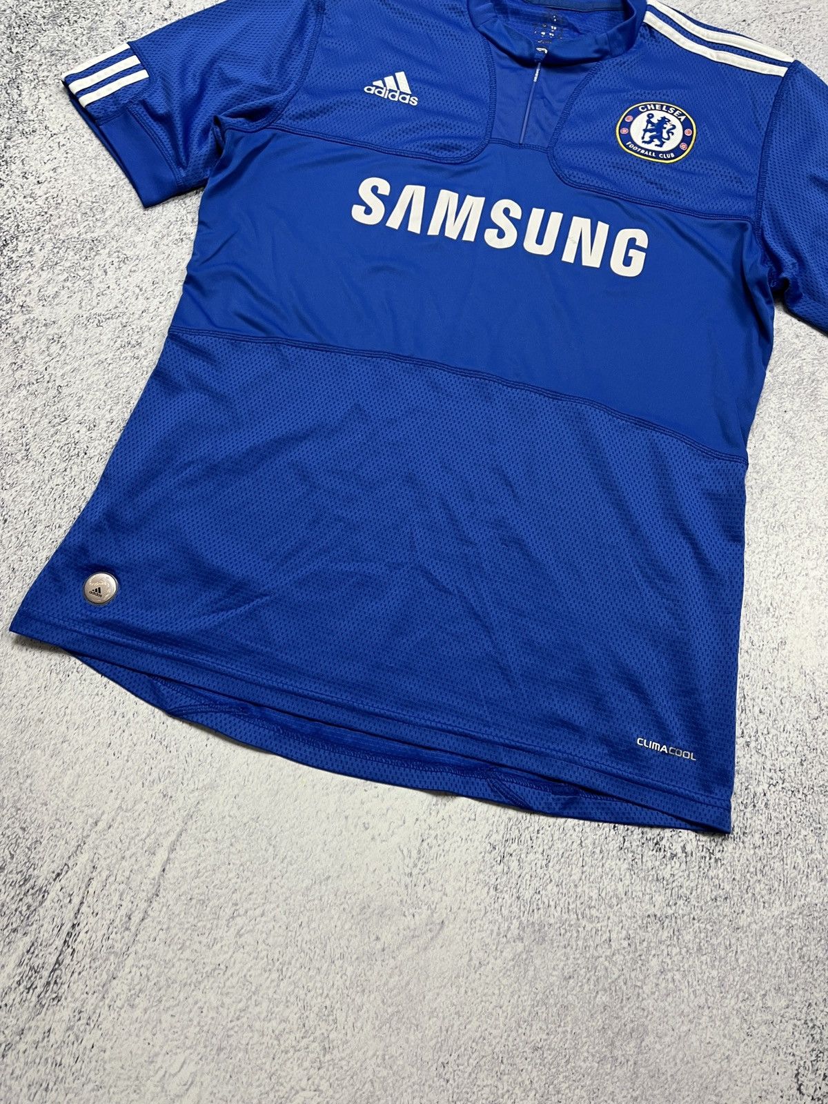 Adidas Adidas Chelsea 2009/2010 Home Soccer Jersey Football Shirt Size US L / EU 52-54 / 3 - 5 Thumbnail